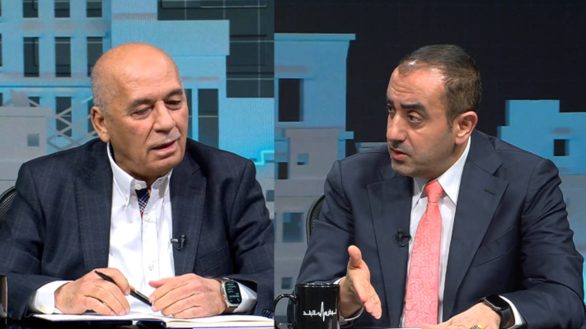 خبير الطاقة هاشم عقل وخبير الطاقة عامر الشوبكي