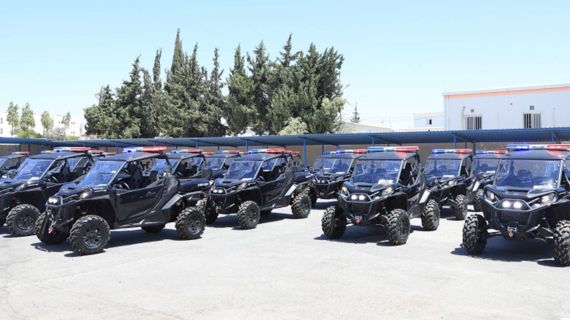 دراجات رباعية الدفع للأمن العام