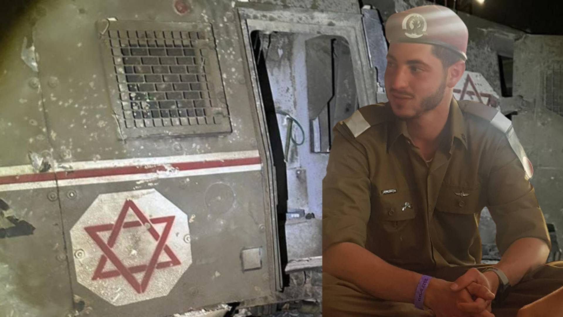 "الجندي قتل الآلية التي استهدفوها مقاومين فلسطينيبن