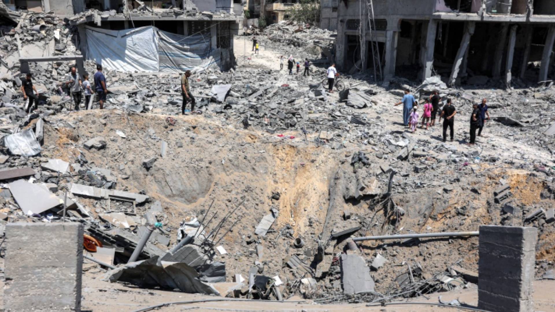 آثار الدمار في قطاع غزة