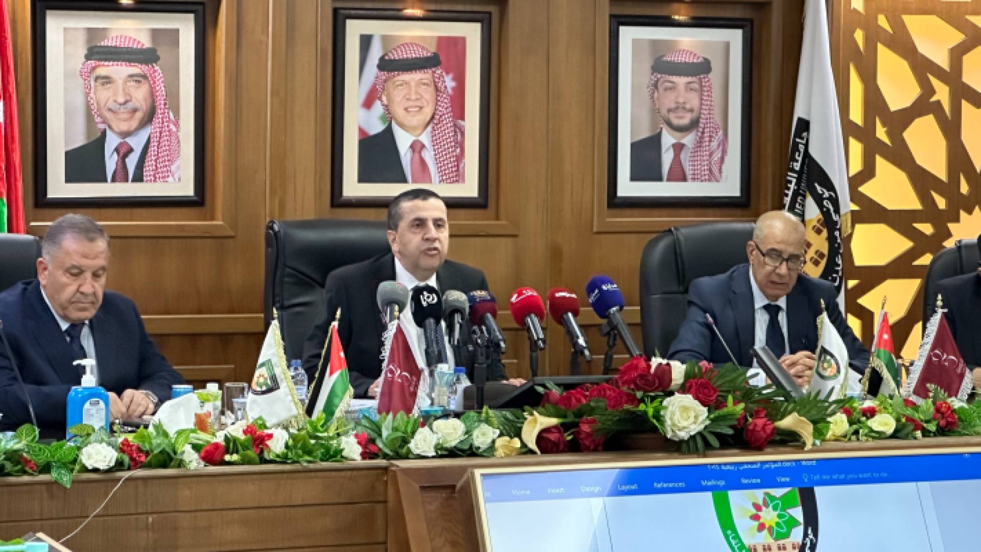 خلال مؤتمر صحفي للإعلان عن نتائج امتحان الشامل