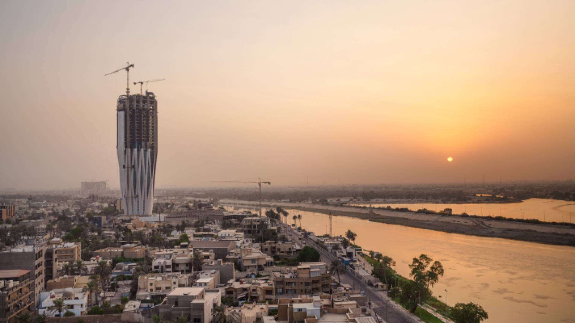 جانب من العاصمة العراقية بغداد