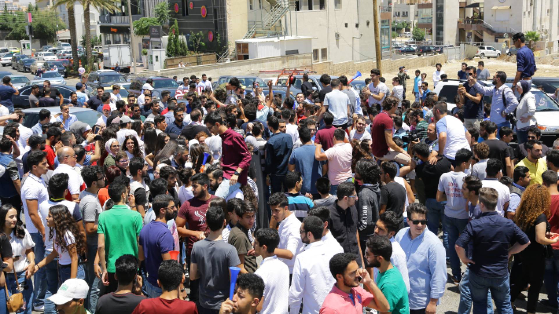 أردنيون في العاصمة عمان