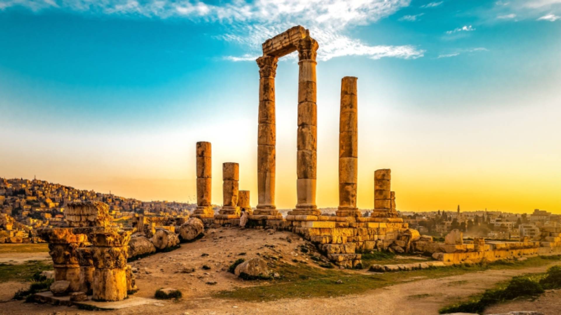 جبل القلعة في العاصمة عمان