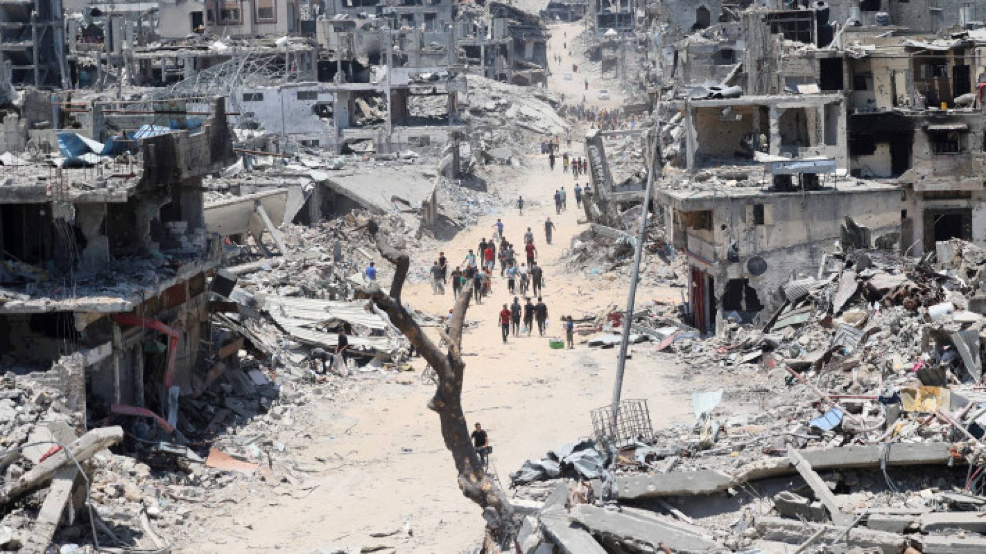 آثار الدمار في قطاع غزة "أ ف ب"