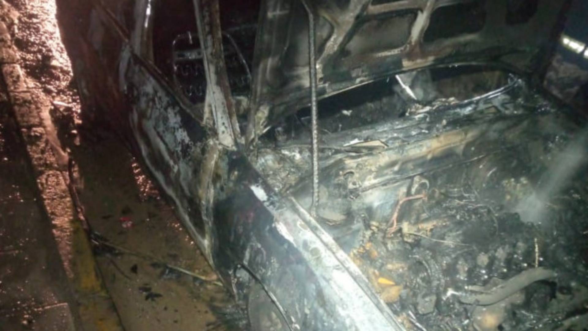 حريق مركبة في العدسية