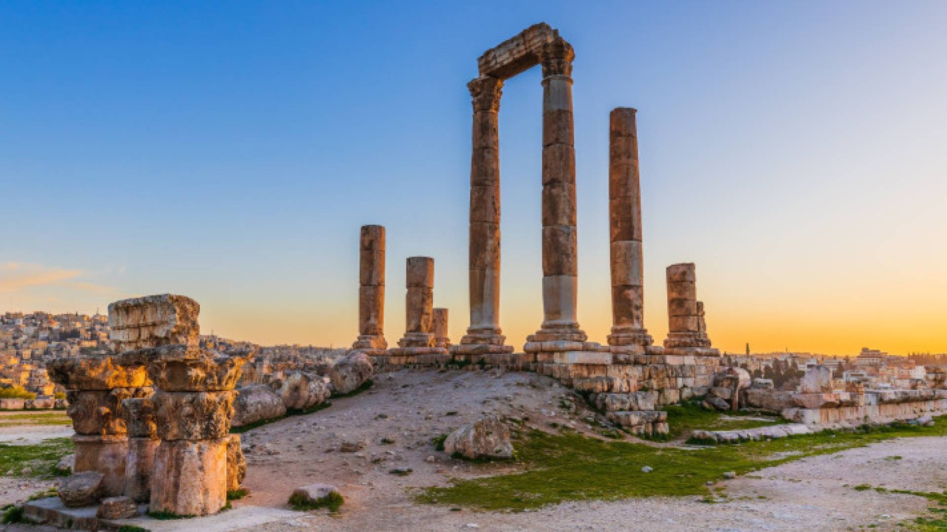 جانب من العاصمة عمّان