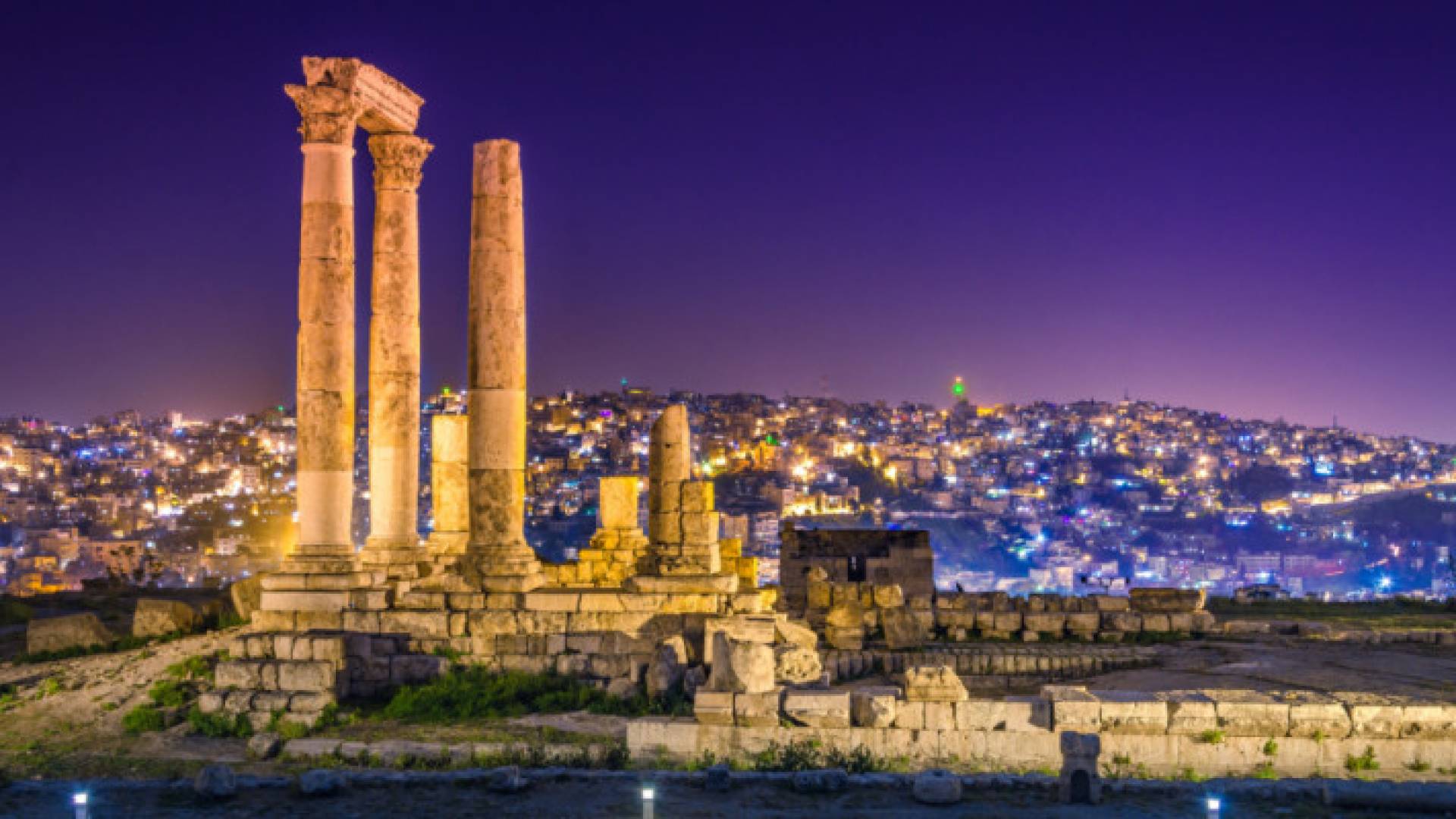 جبل القلعة في العاصمة عمان