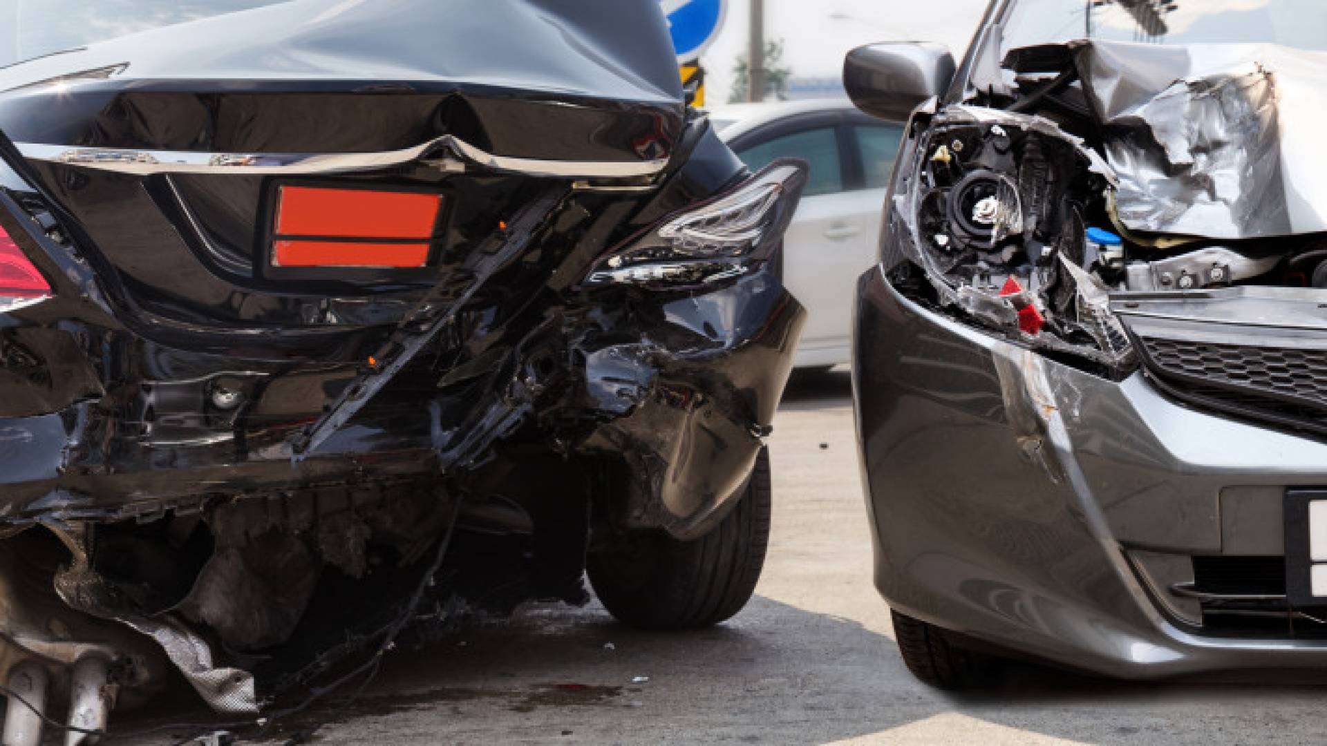 صورة تعبر عن حادث مركبة