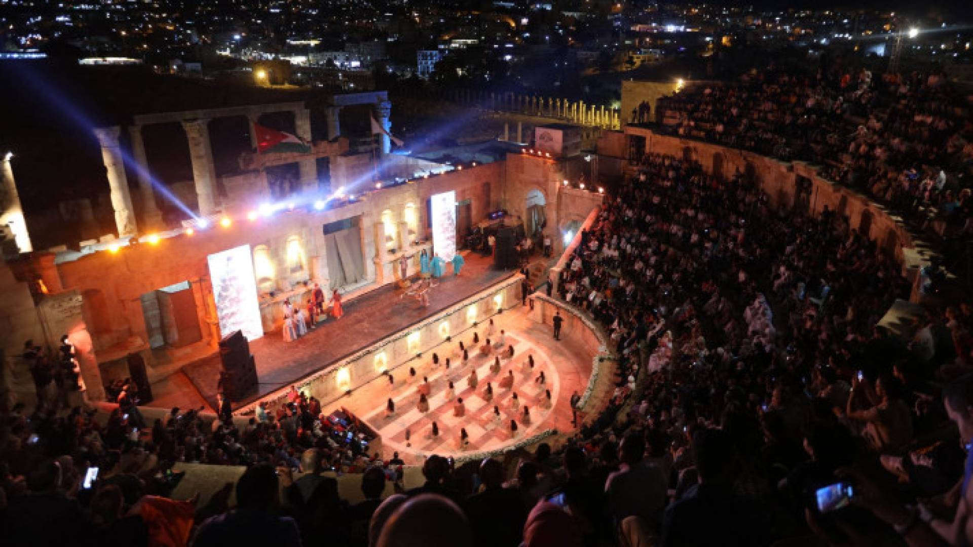 حفلة في المسرح الشمالي ضمن فعاليات مهرجان جرش - أرشيف