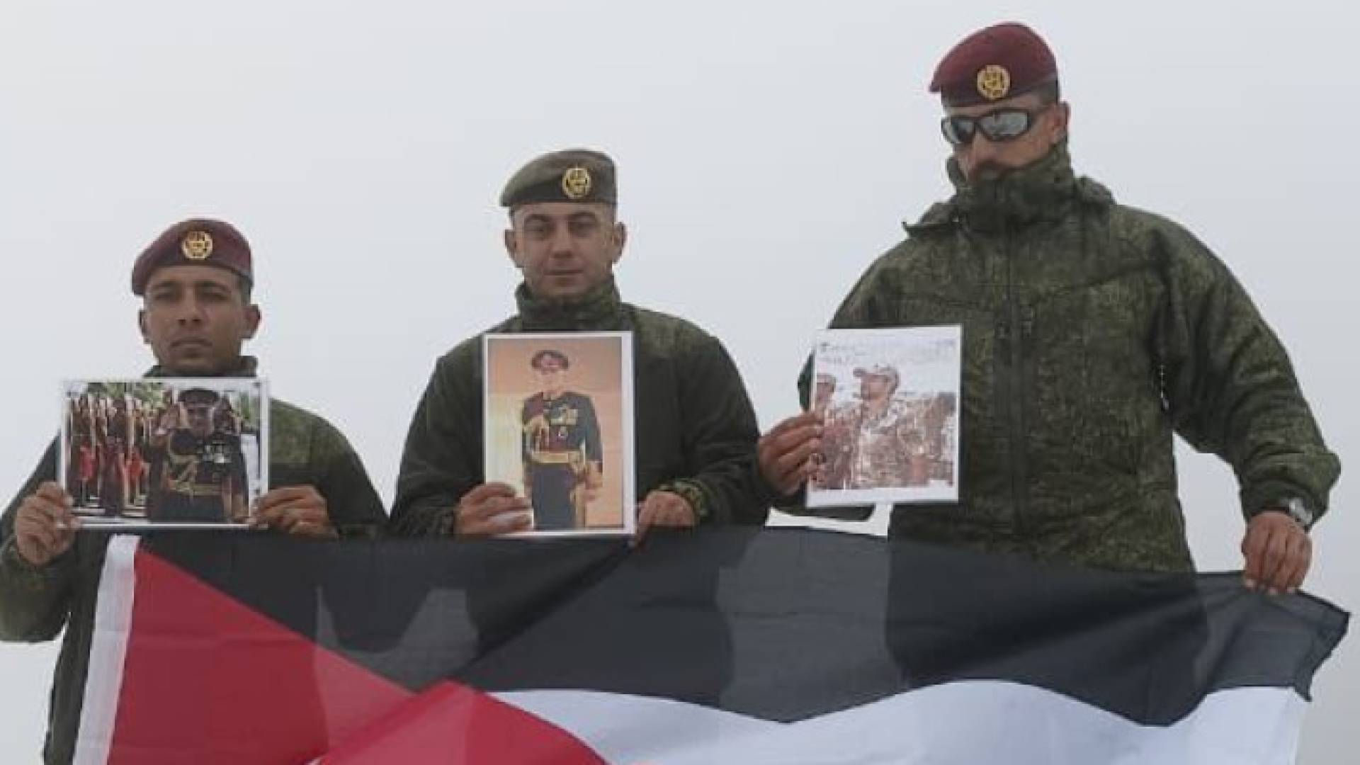 فريق التسلق الجبلي التابع لمديرية الاتحاد الرياضي العسكري