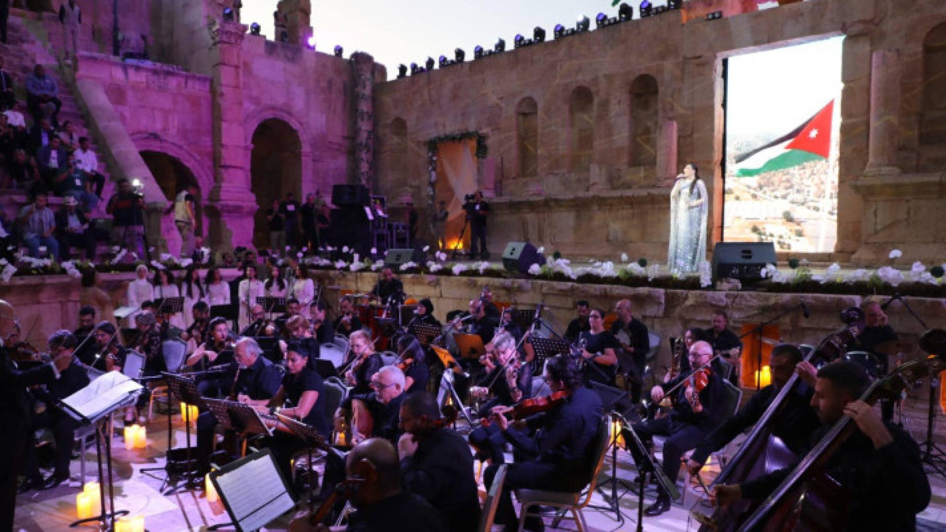 جانب من فعاليات مهرجان جرش