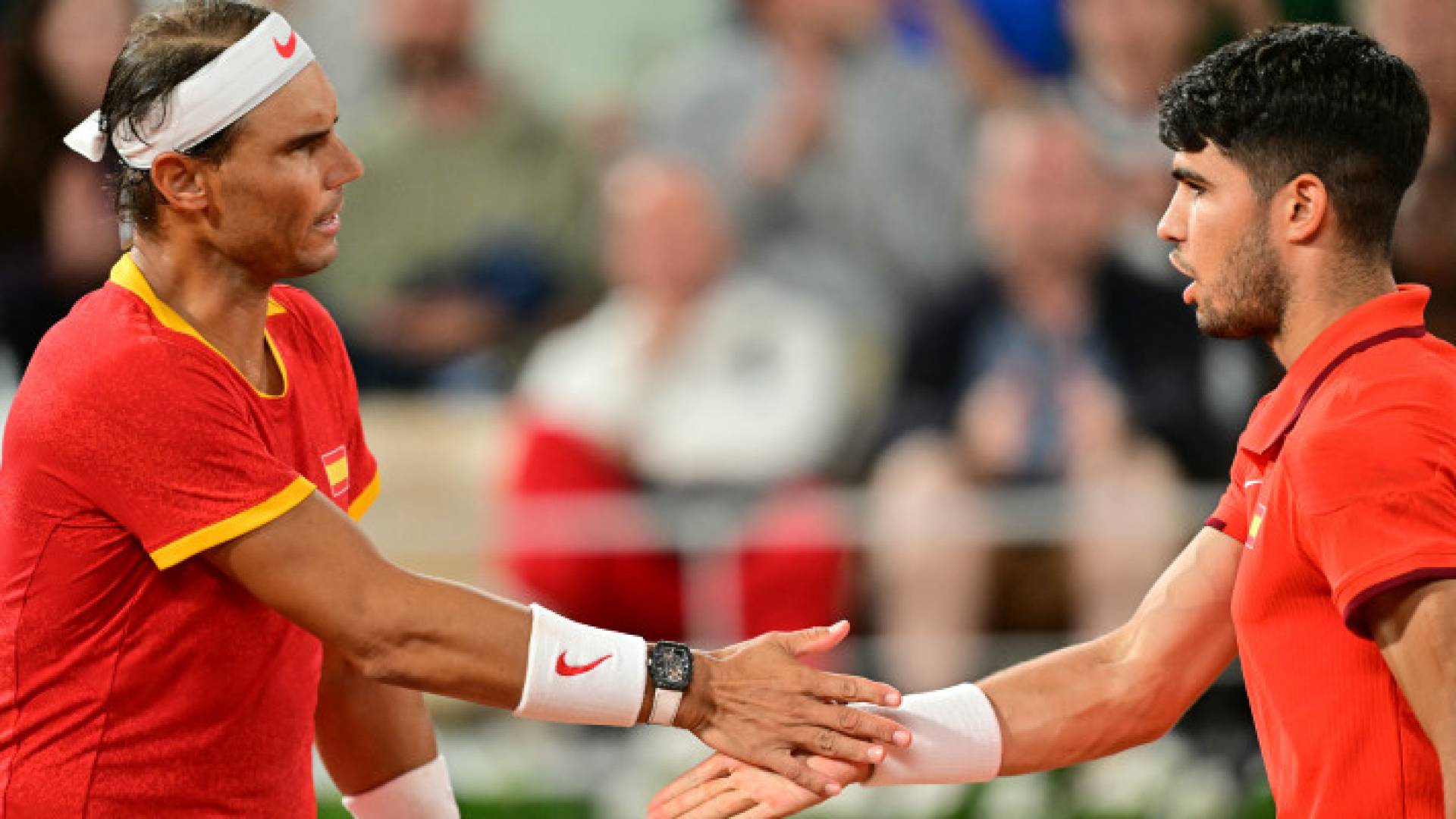 ثنائي التنس الاسباني نادال وألكاراز