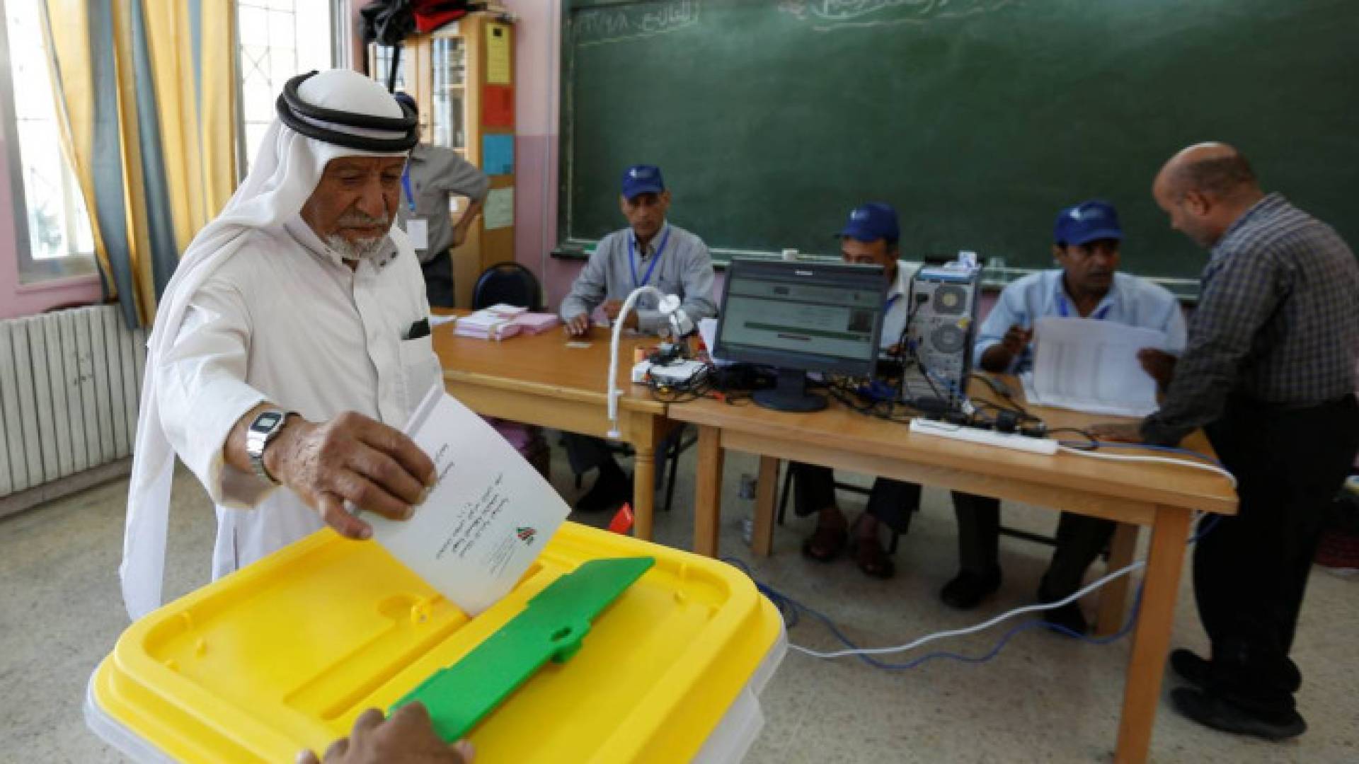 جانب من الانتخابات البرلمانية في الأردن - أرشيفية