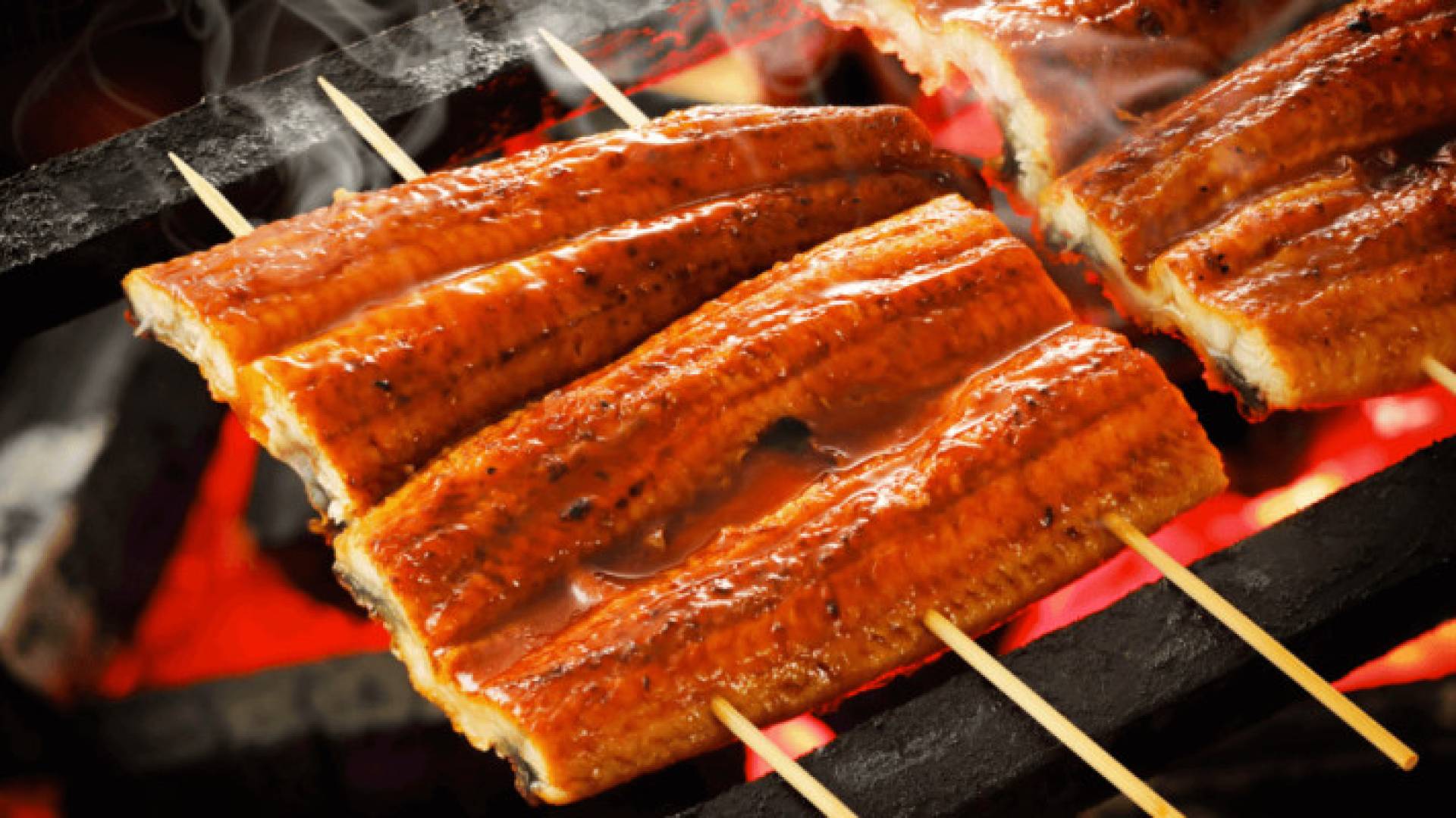 يعد ثعبان البحر المشوي من أكثر الأطعمة شعبية في فصل الصيف.