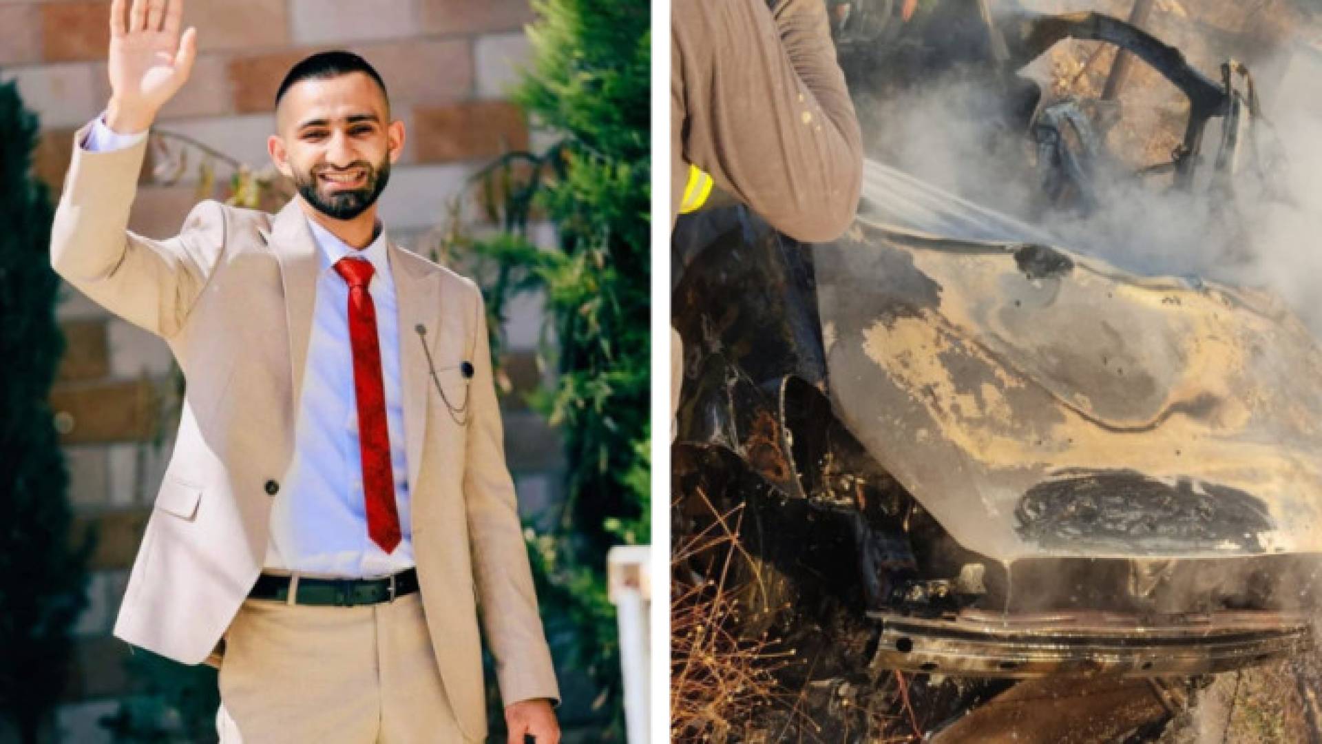 المركبة التي قصفها الاحتلال الإسرائيلي في طولكرم والقائد في كتائب القسام الشهيد هيثم بليدي