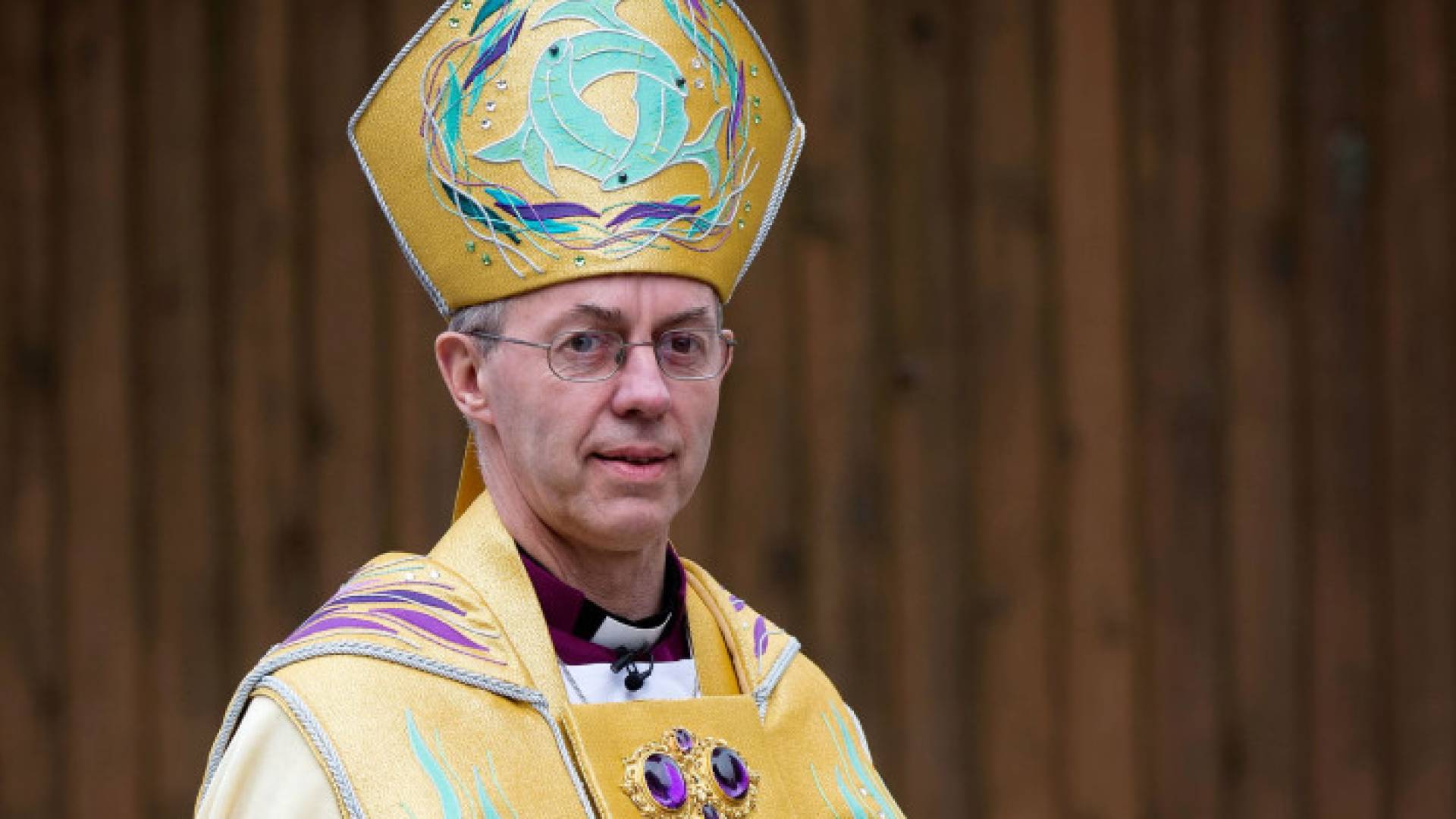 رئيس أساقفة كانتربري جاستن ويلبي