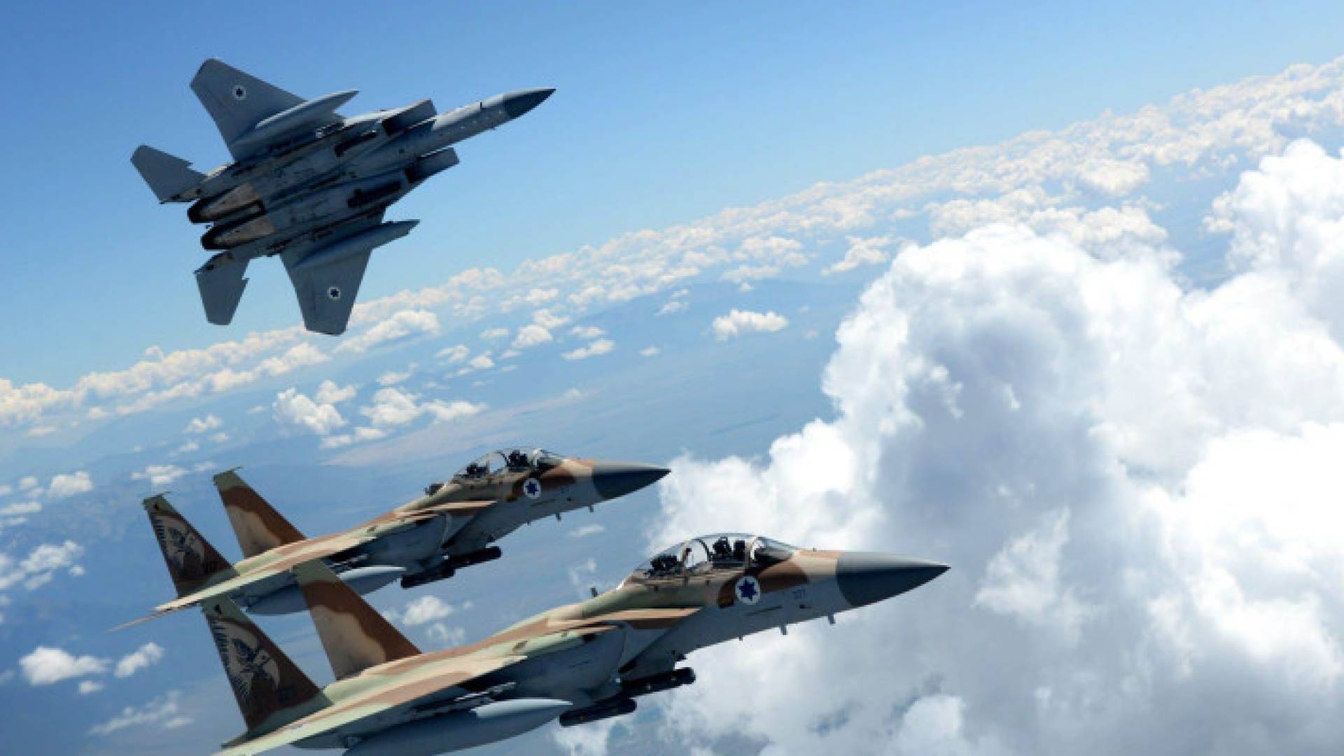 طيران حربي تابع لجيش الاحتلال