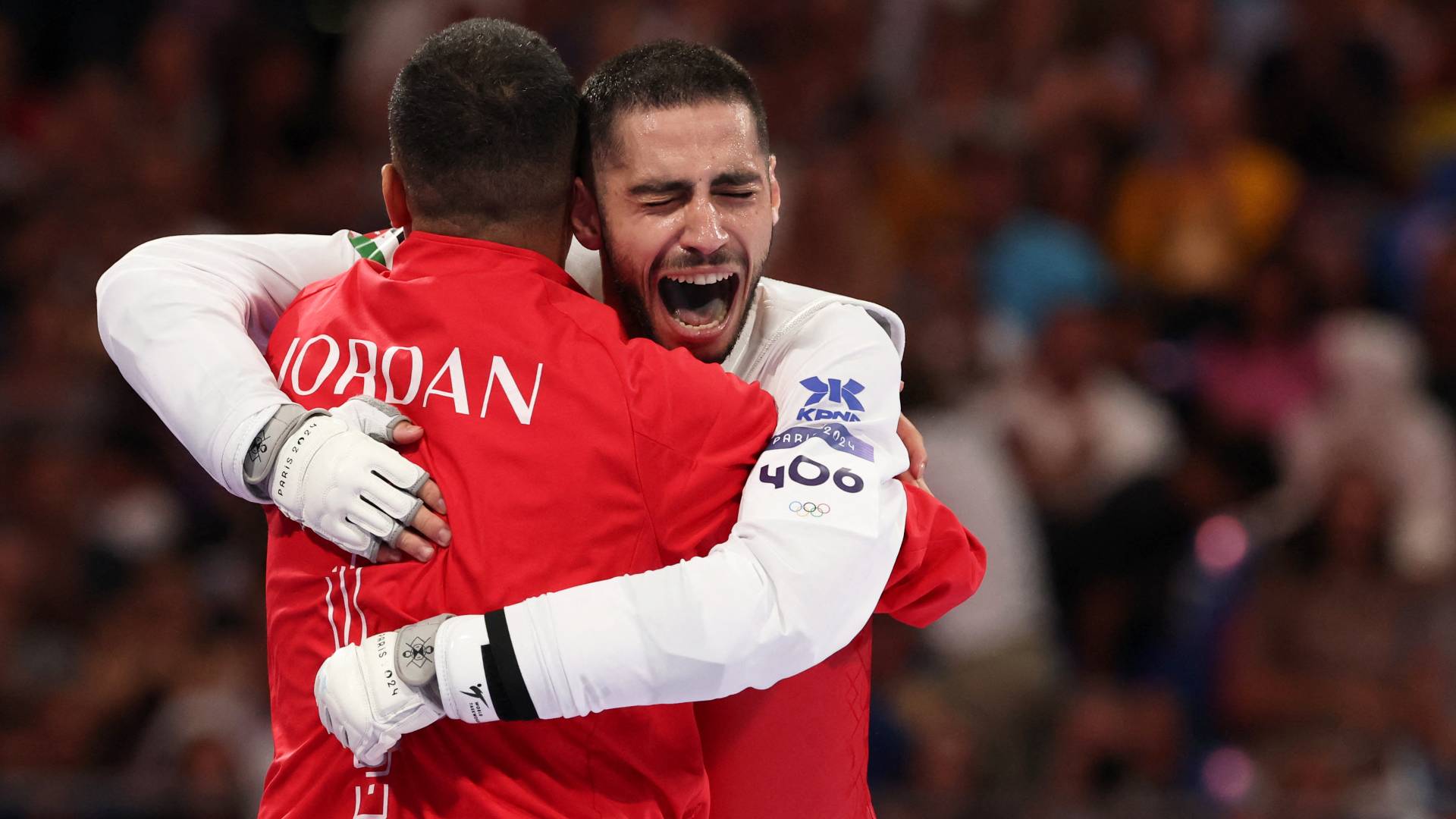 زيد مصطفى ومدربه