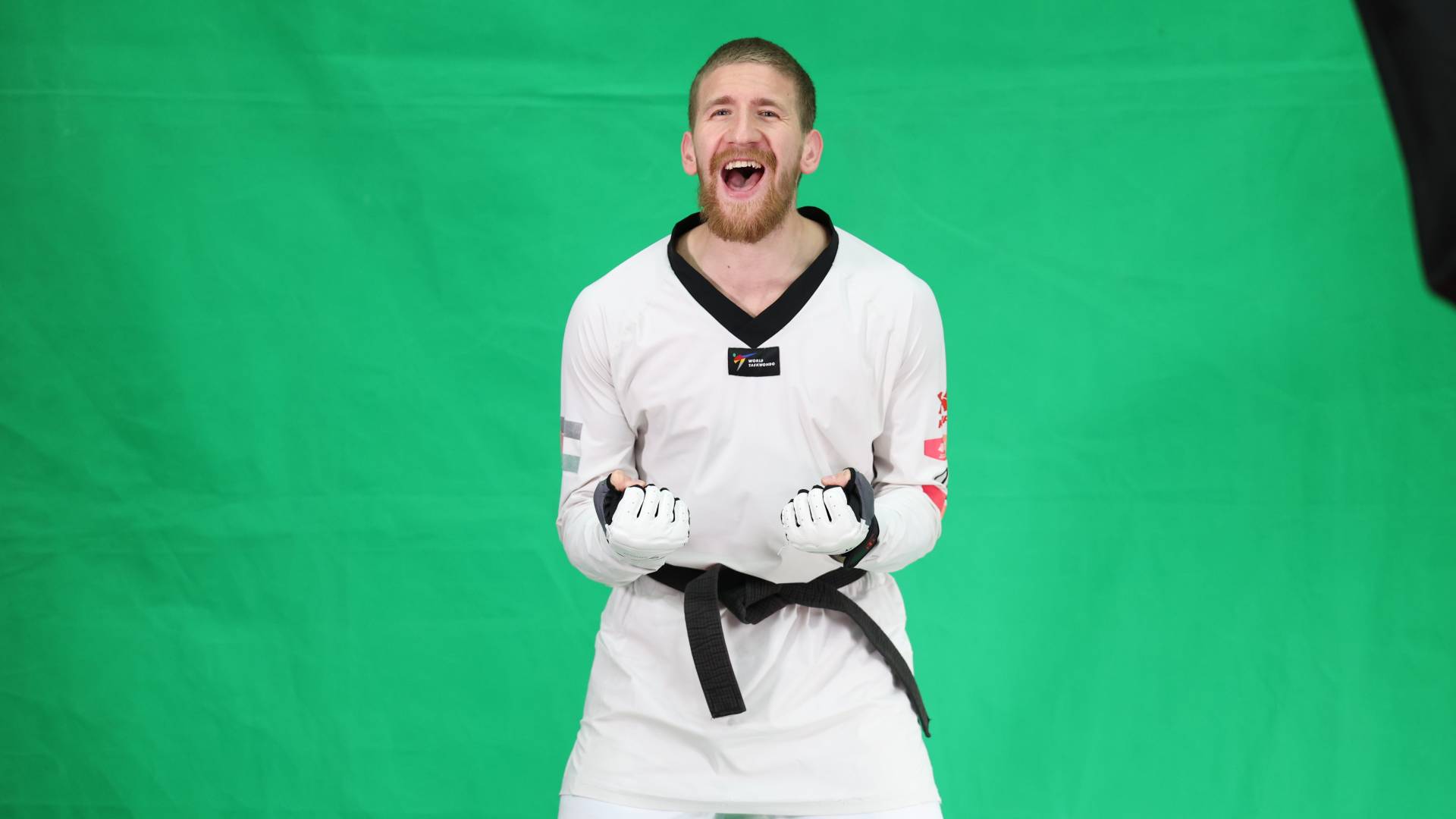 لاعب المنتخب الوطني للتايكواندو صالح الشرباتي