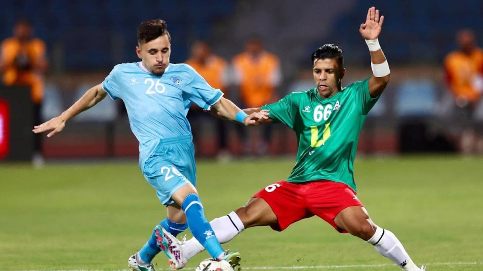 من مباراة الوحدات والصريح