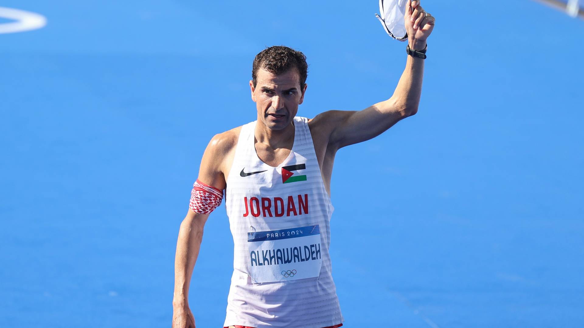 العداء الأردني معاذ الخوالدة