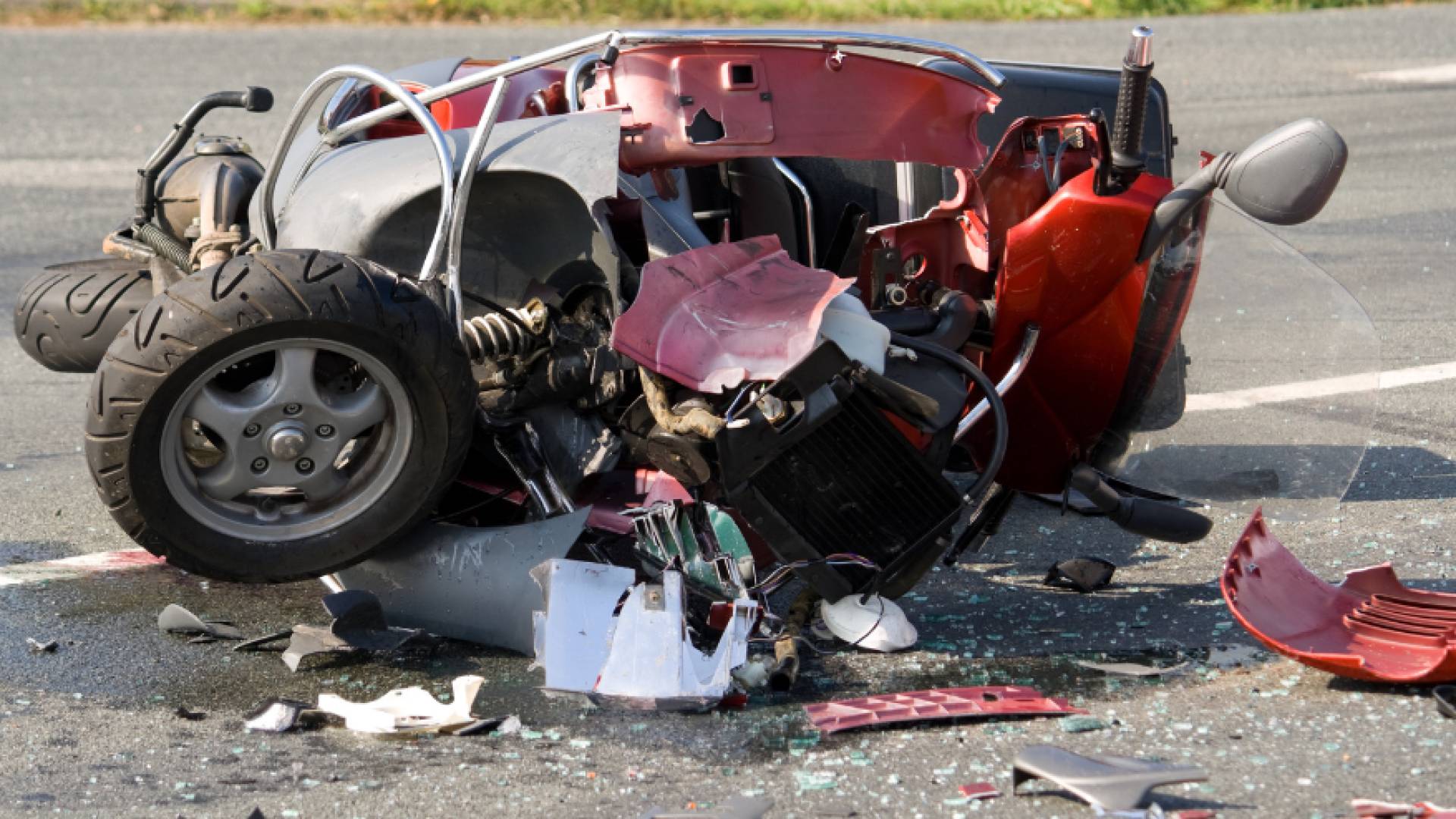 حادث دراجة نارية - أرشيف