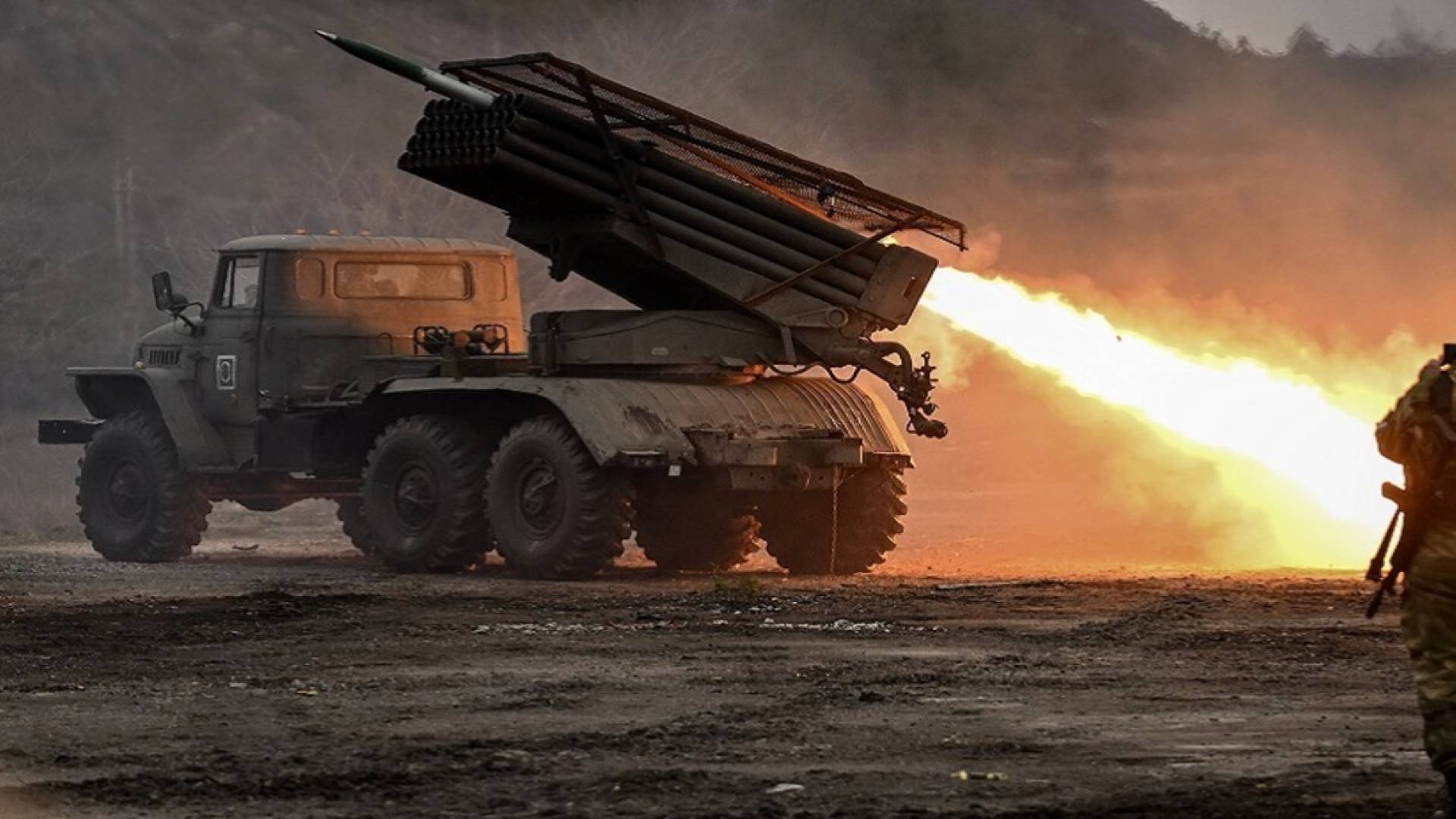 منصة إطلاق صواريخ روسية