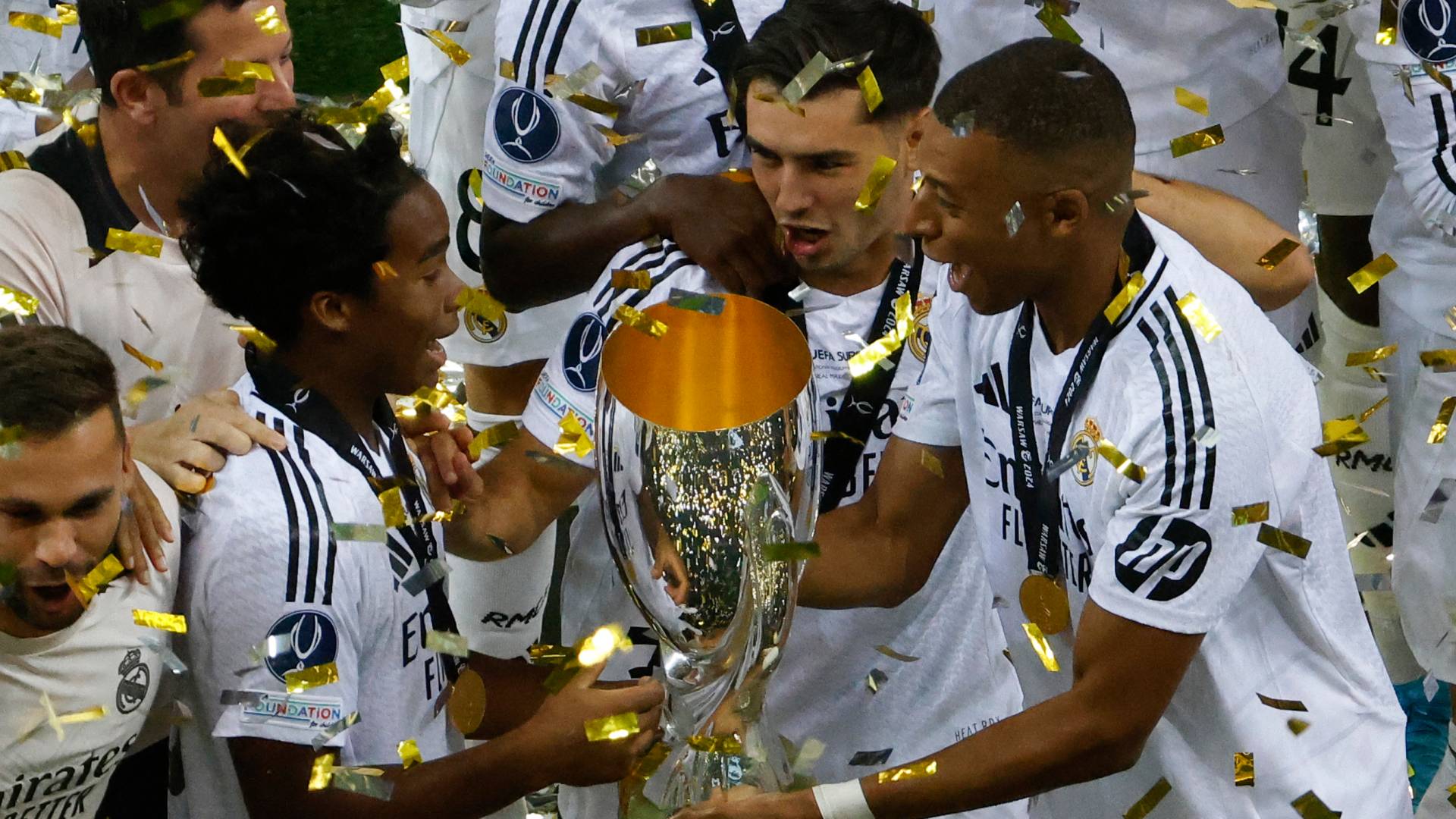 تتويج ريال مدريد بكأس السوبر الأوروبي