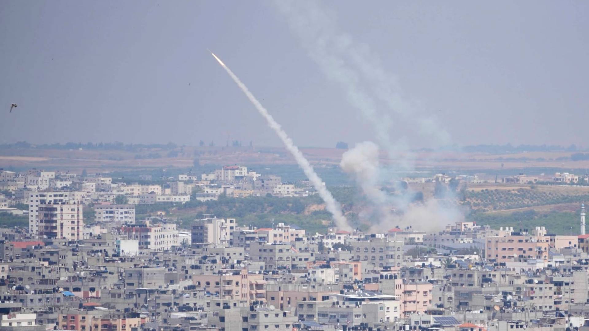 رشقات صاروخية