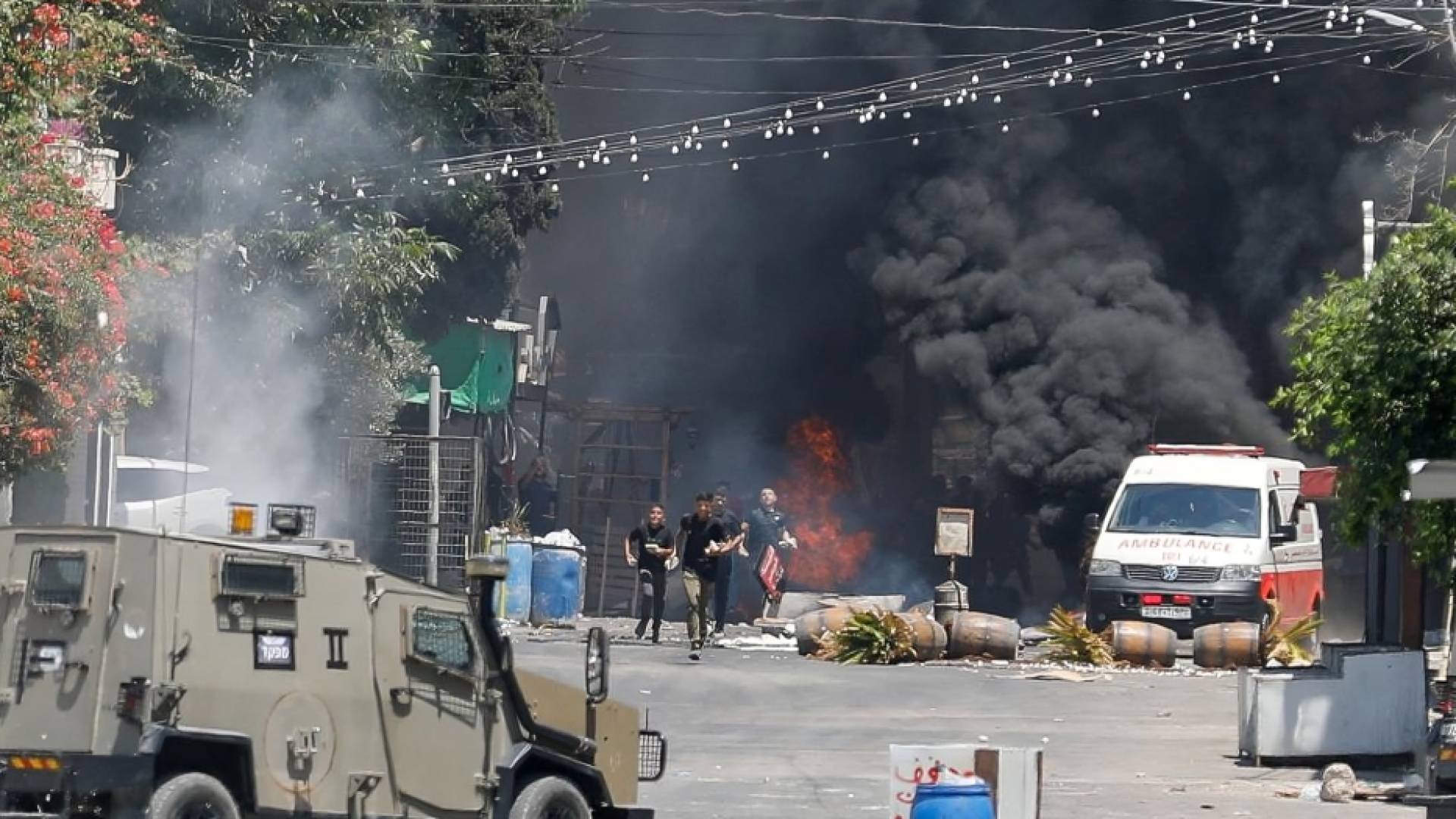 اشتباكات عنيفة في الضفة الغربية