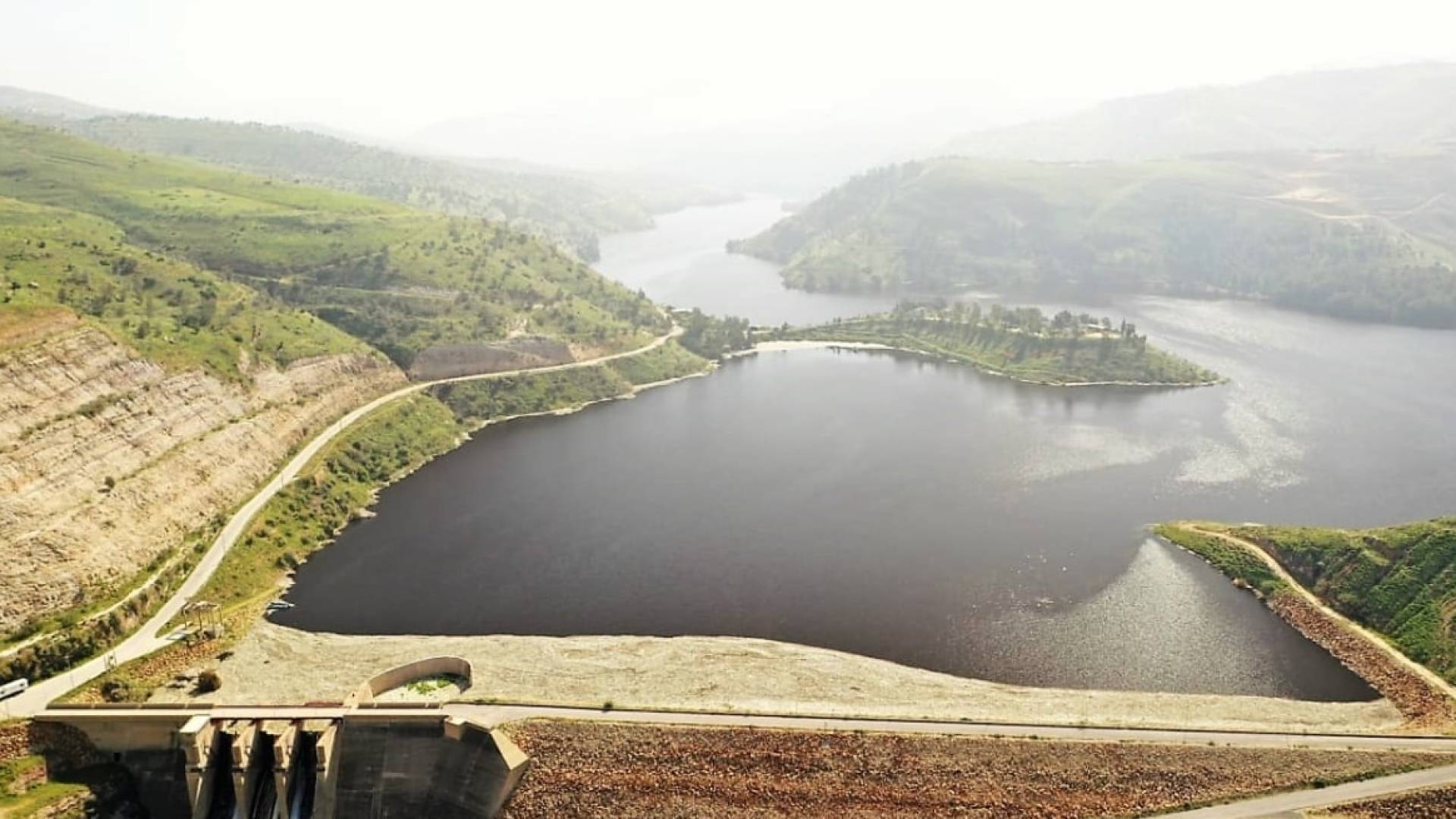 أحد السدود في الأردن