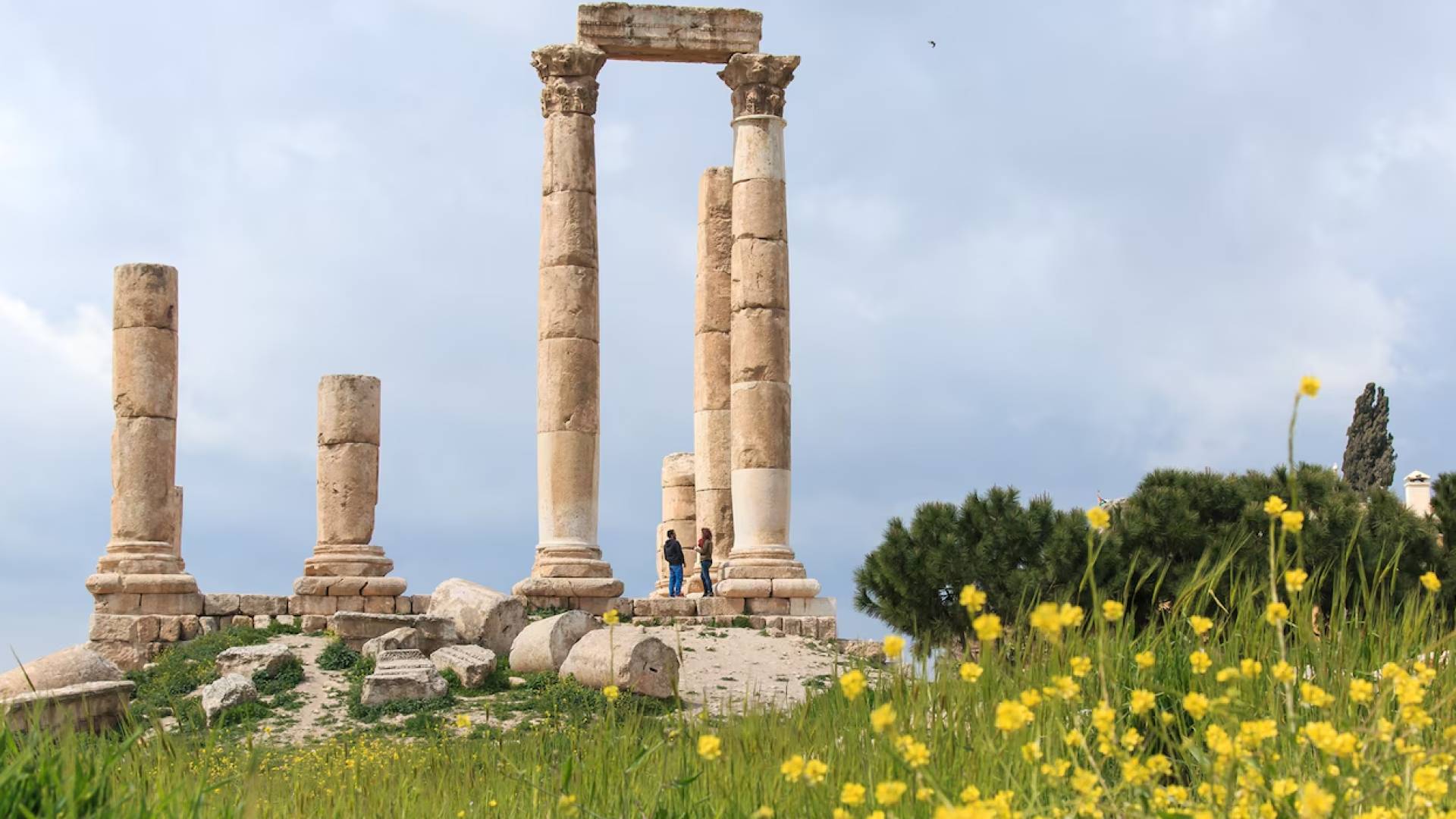 جبل القلعة في العاصمة عمان