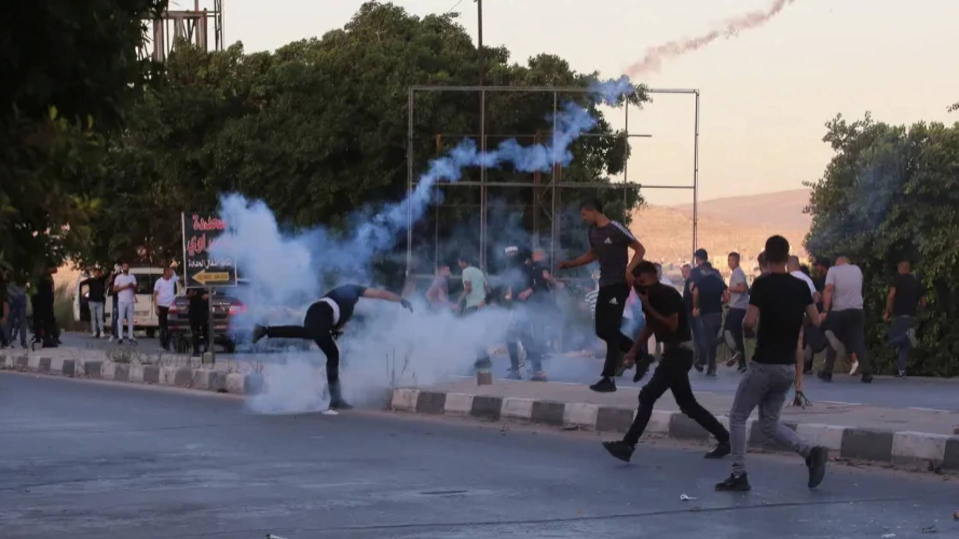 اشتباكات في الضفة الغربية