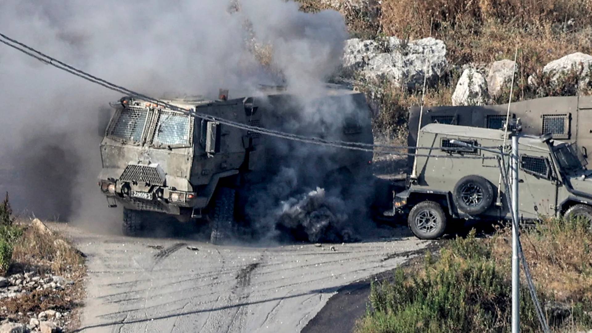 استهداف آلية لجيش الاحتلال في الضفة الغربية