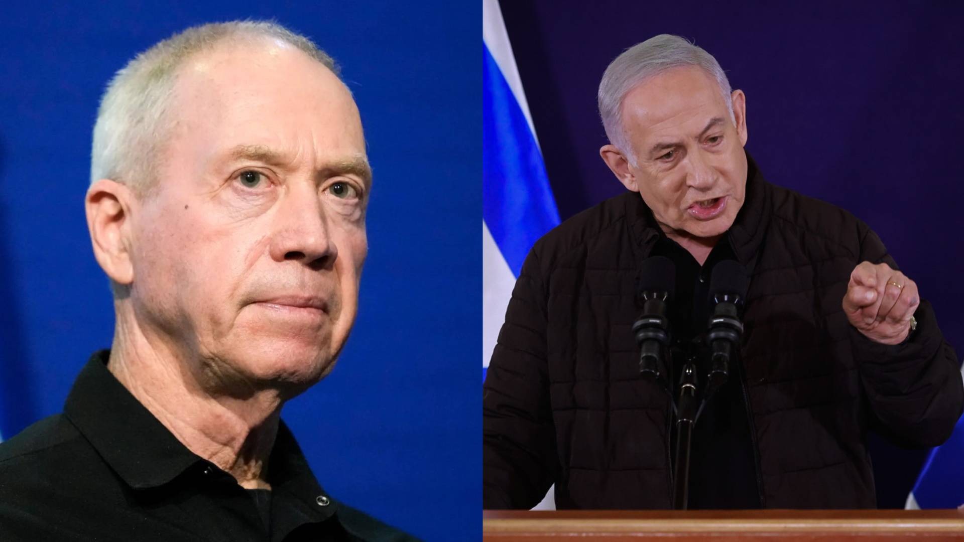 رئيس وزراء الاحتلال بنيامين نتنياهو ووزير حربه يوآف غالانت