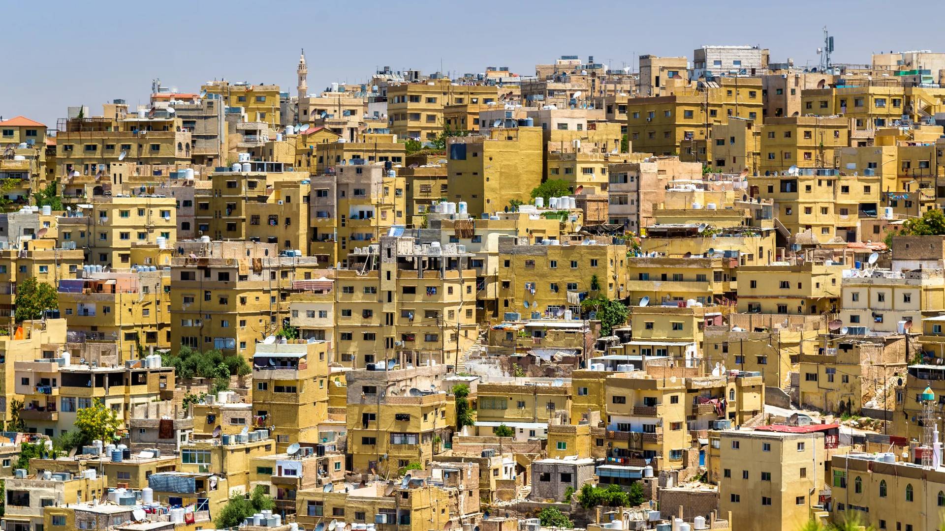 جانب من العاصمة عمان