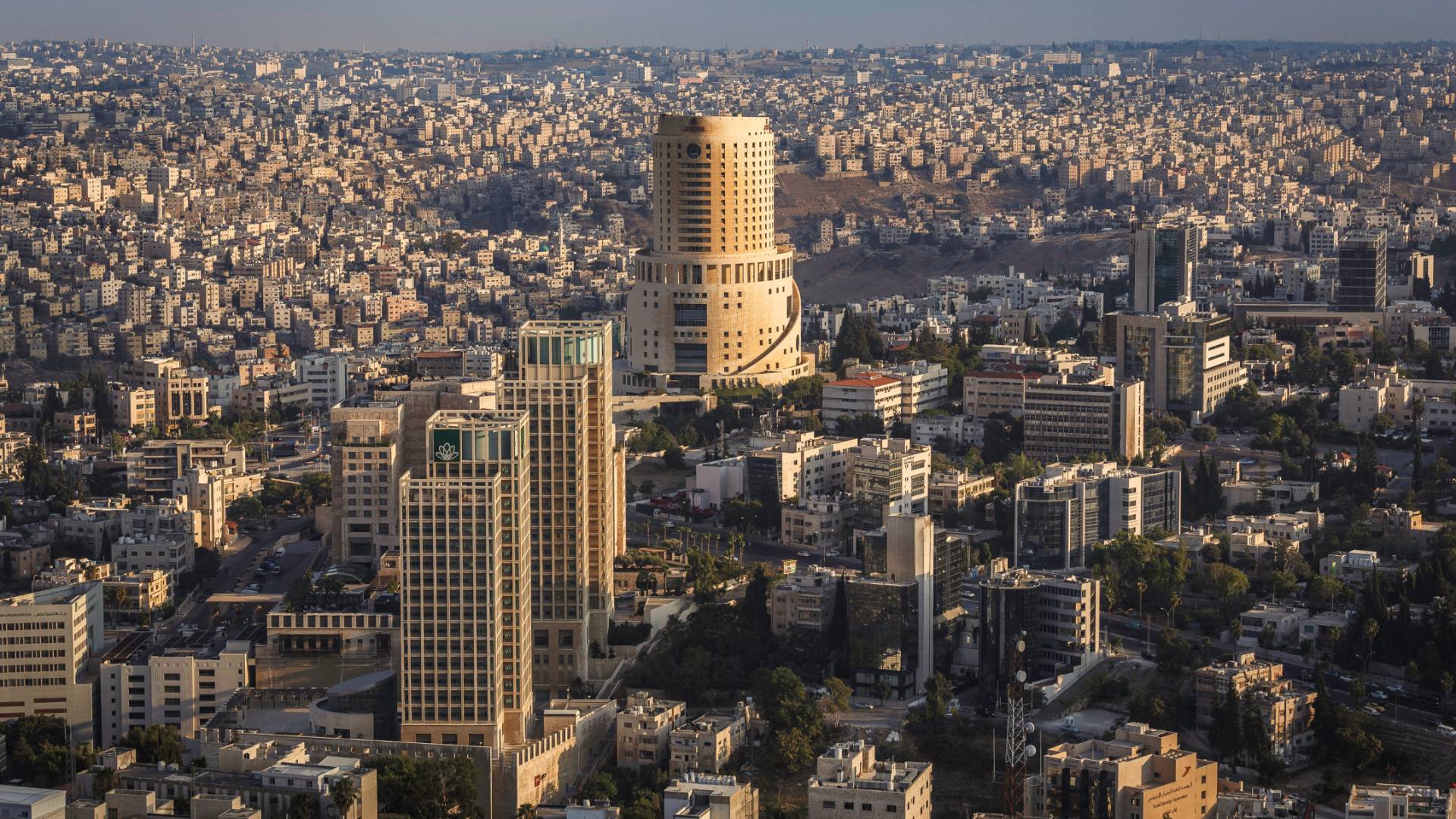 صورة عامة للعاصمة عمان