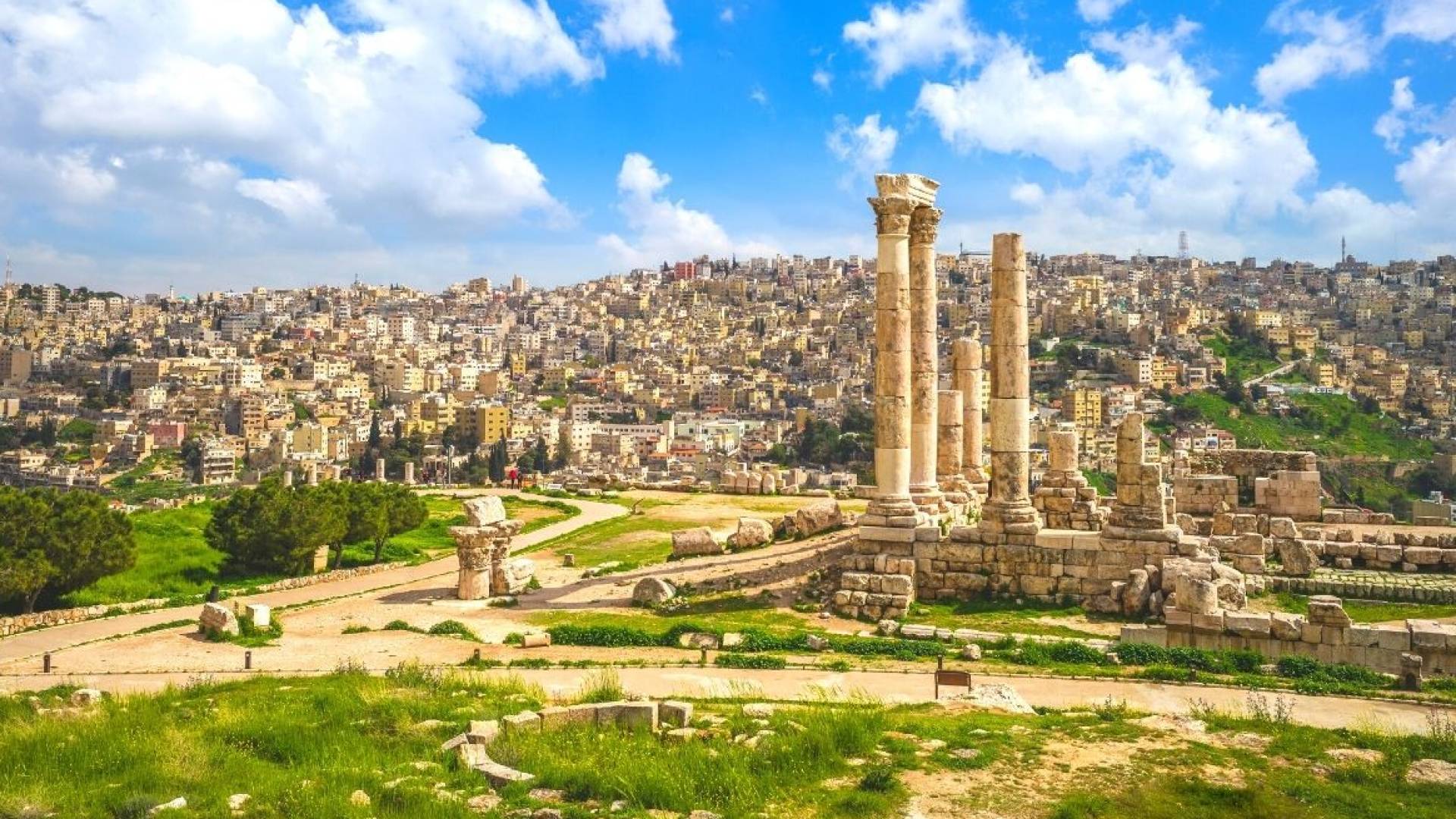 جبل القلعة في العاصمة عمان