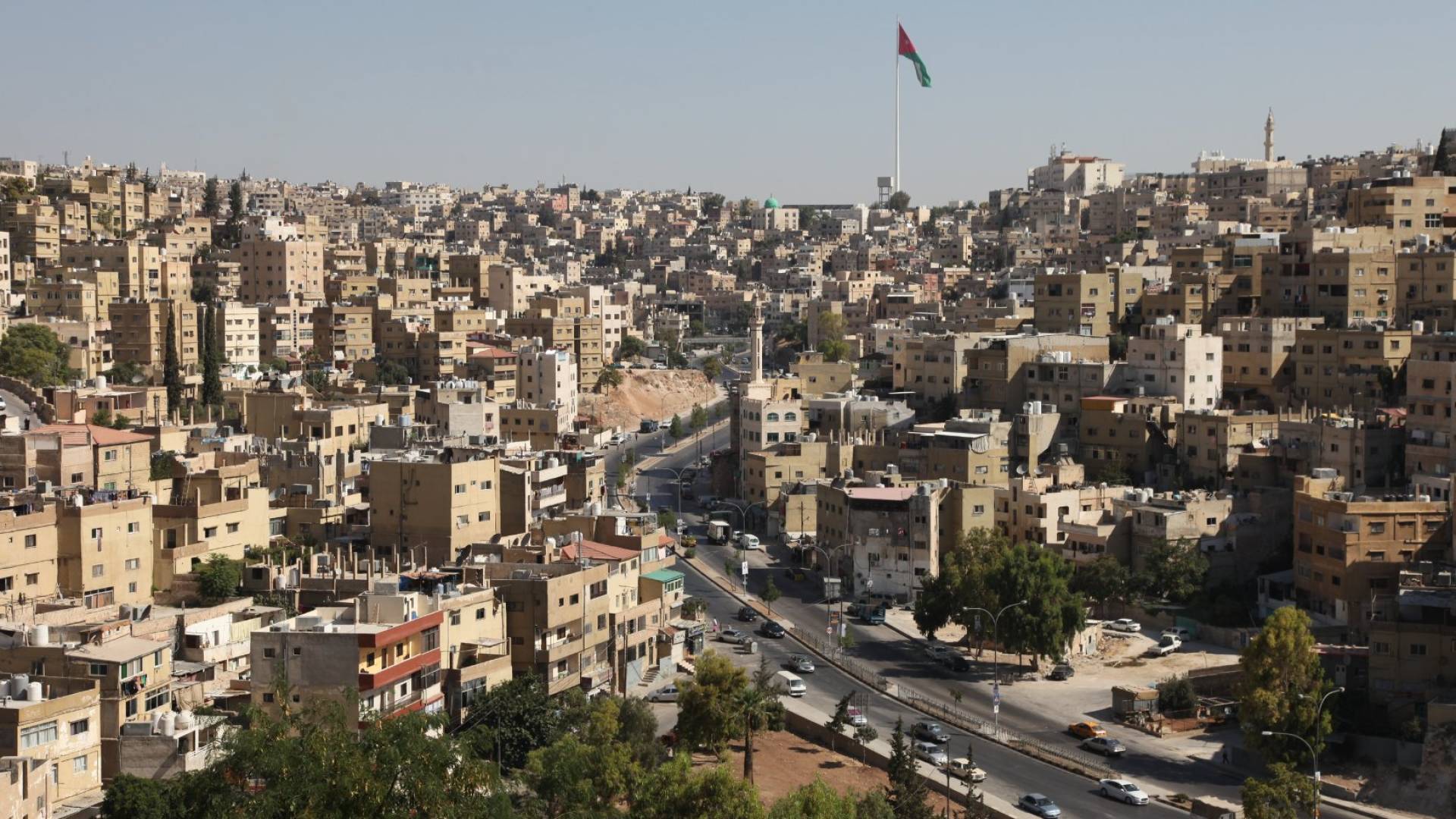 جانب من العاصمة عمان