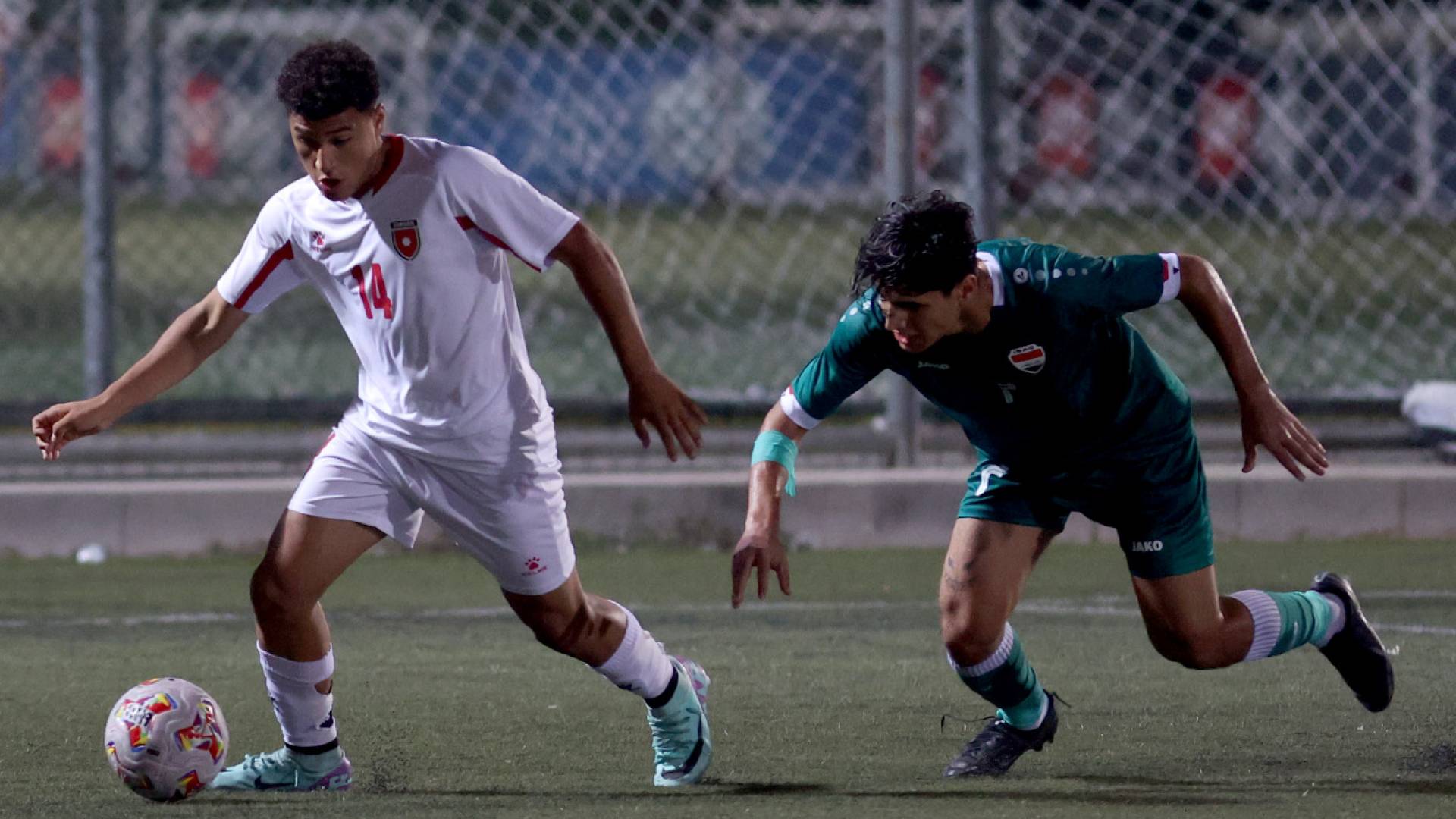 من المباراة