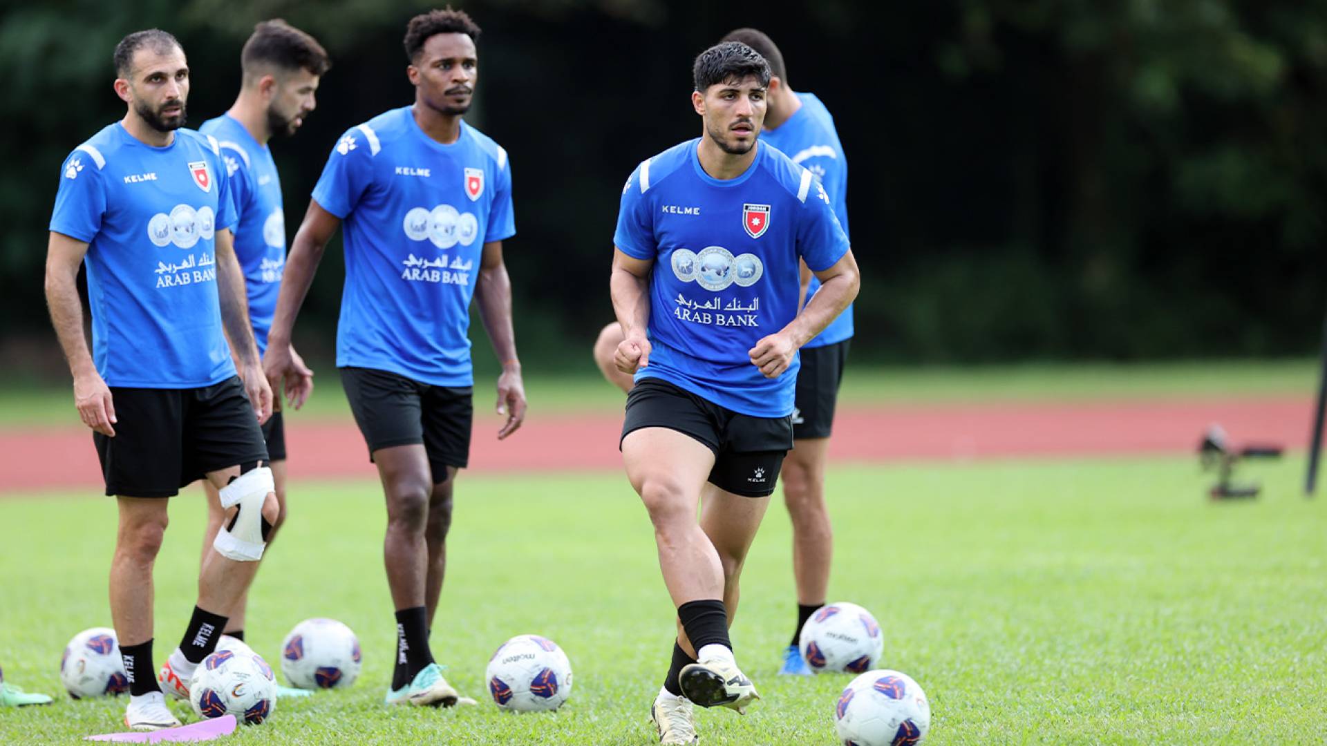 من تدريبات المنتخب الوطني