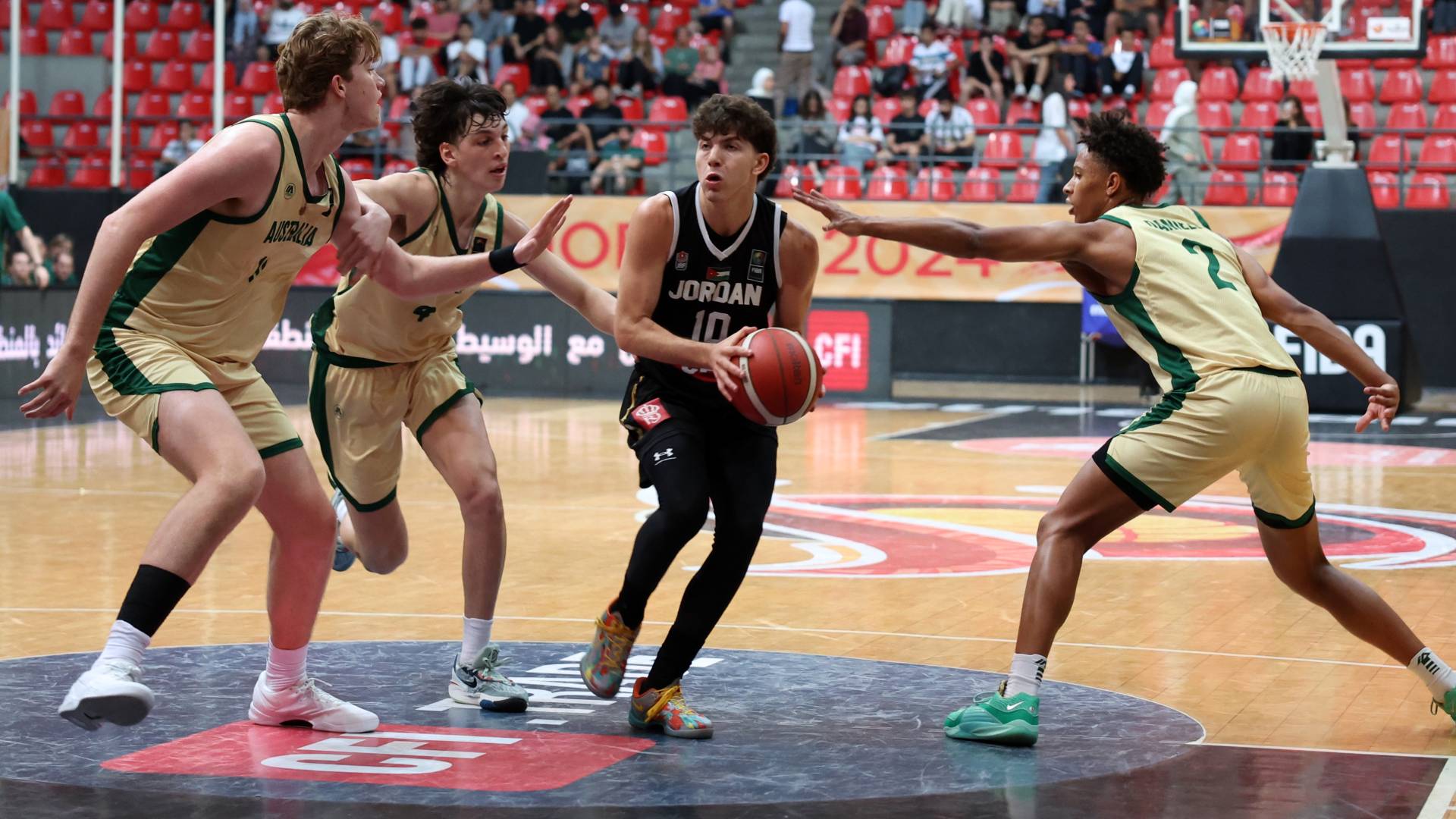 من مباراة سابقة الأردن وأستراليا