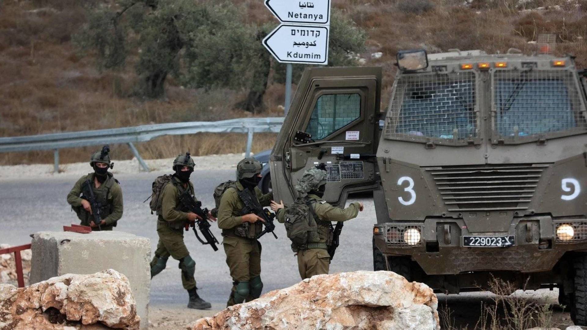 عناصر من جيش الاحتلال في الضفة الغربية