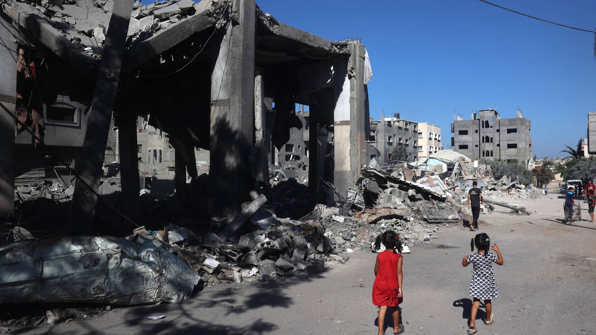 آثار دمار منازل بعدوان الاحتلال في غزة