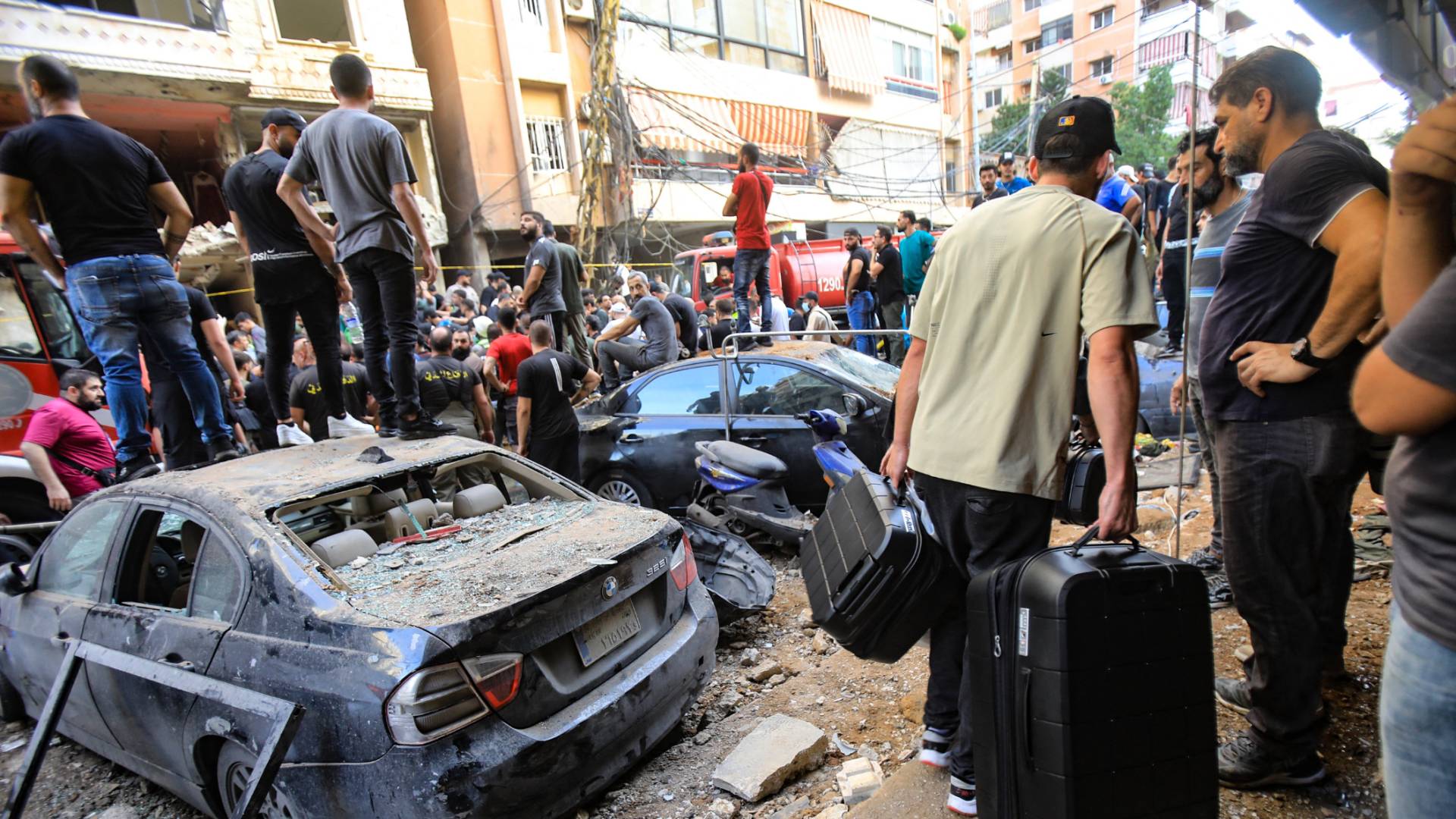 موقع عملية الاغتيال في لبنان
