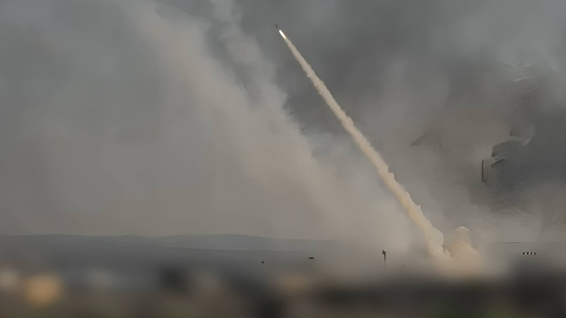 رشقة صاروخية