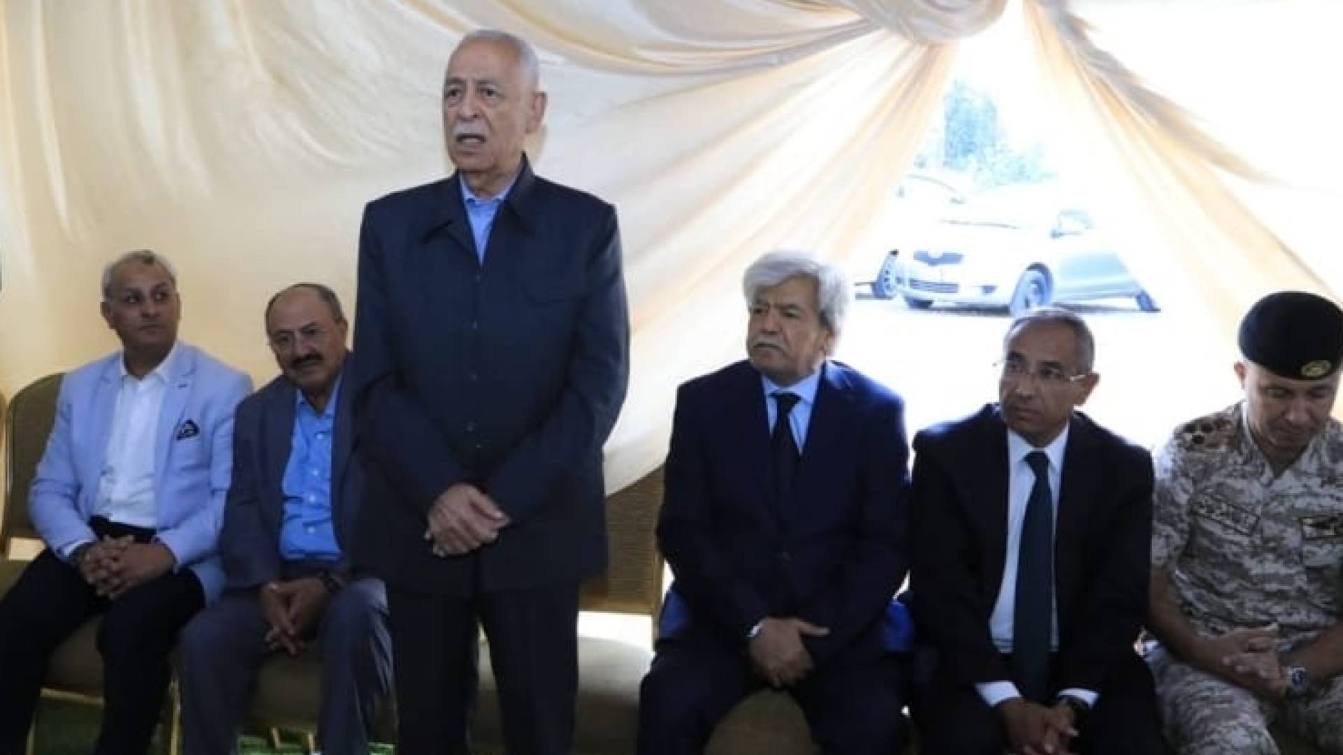 مندوبا عن الملك وولي العهد...العيسوي يعزي عشيرتي الارتيمة والقهيوي
