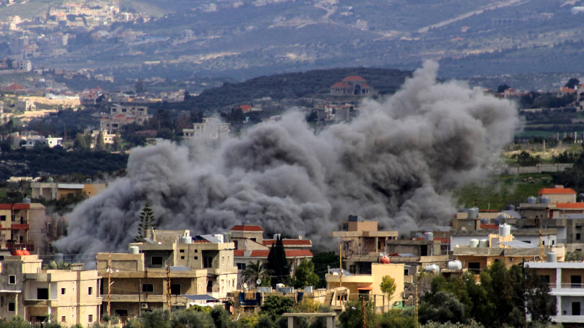 قصف على جنوب لبنان "أ ف ب"