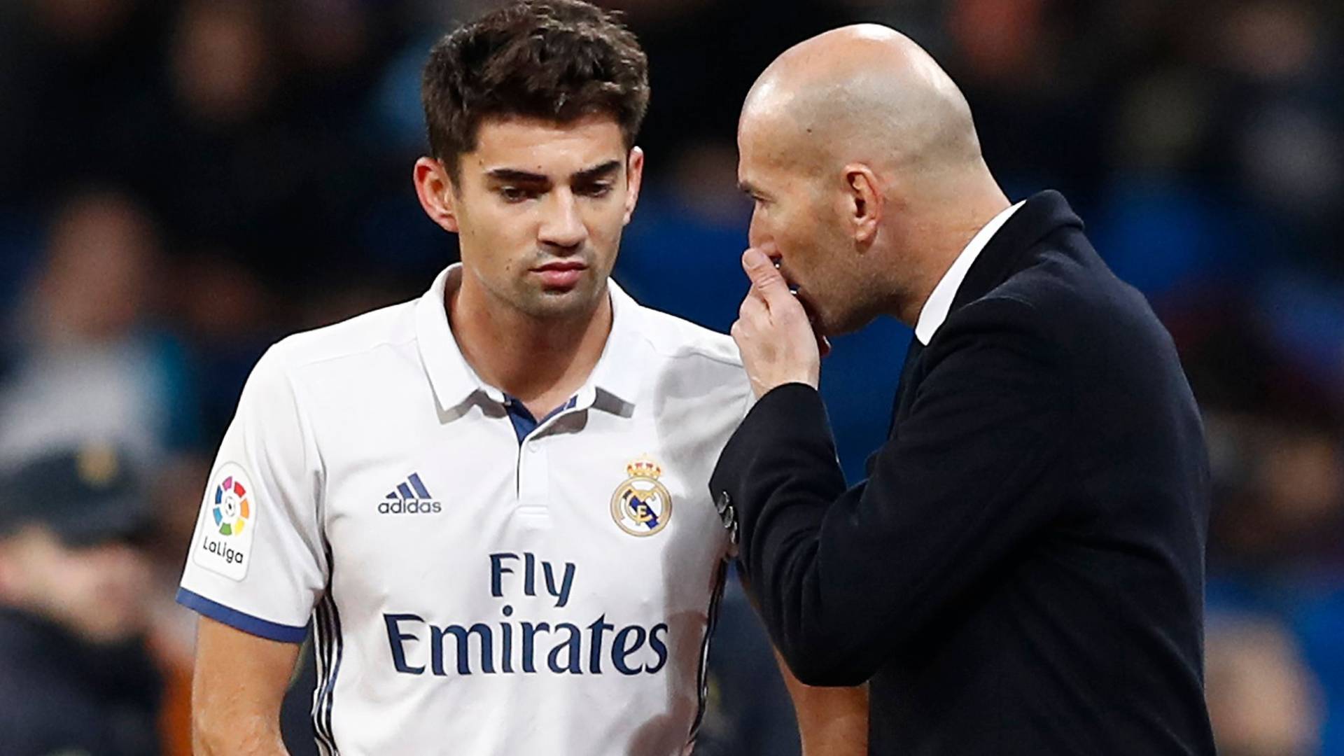 انزو زيدان مع والده زين الدين زيدان